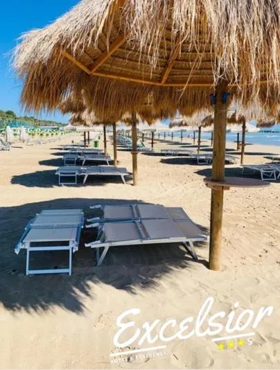 Beach in Hotel Excelsior