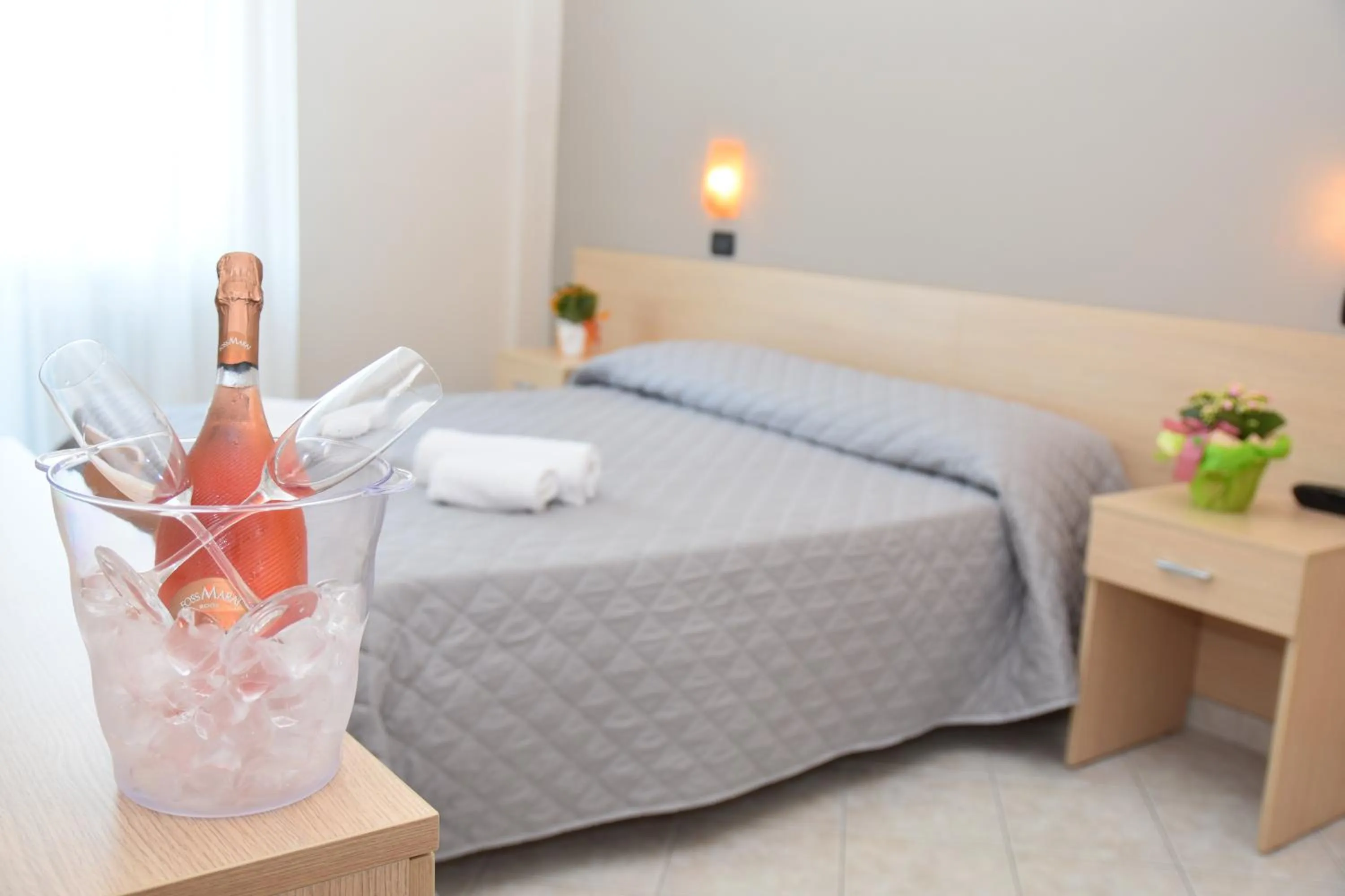 Bed in Hotel Excelsior