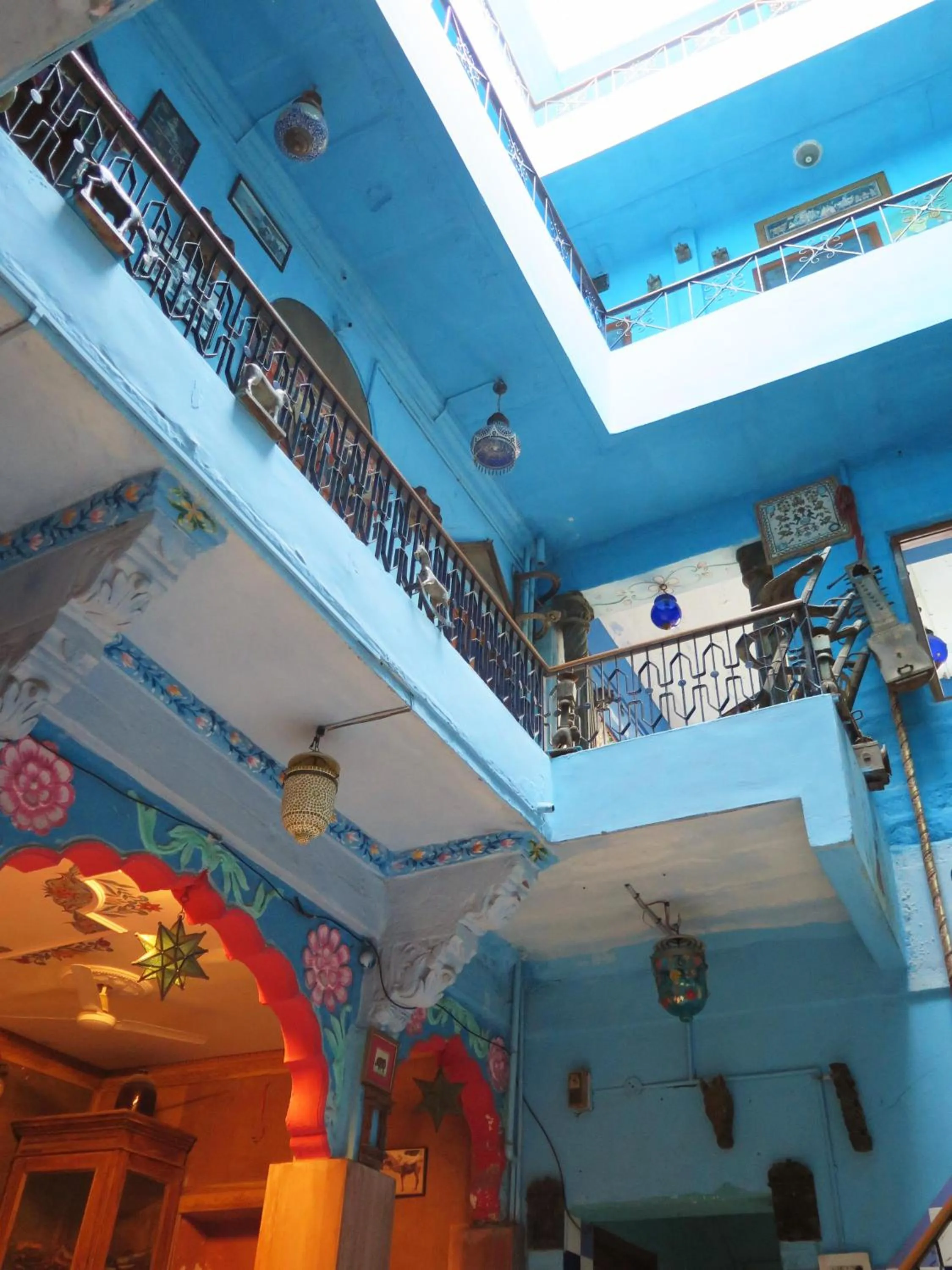 Balcony/Terrace in Yogis Guest House