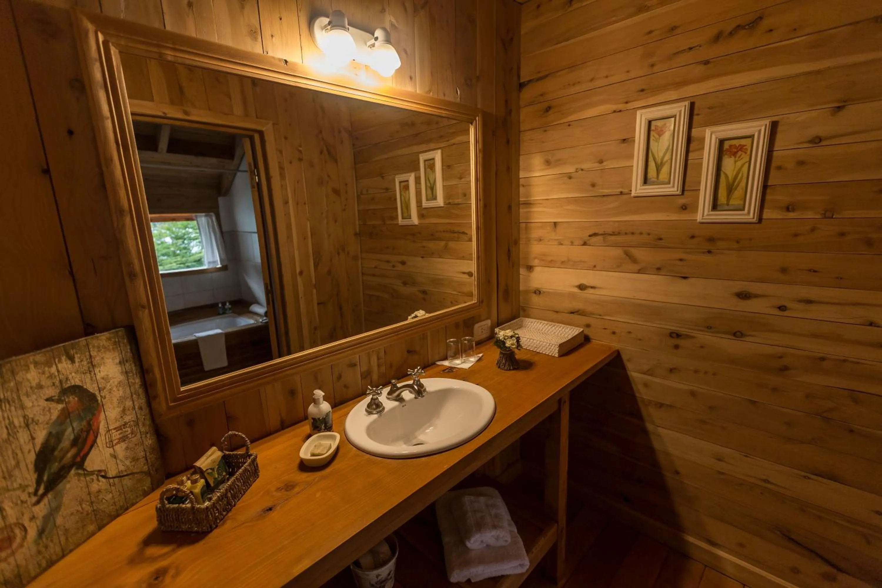 Bathroom in Aguas Arriba Lodge