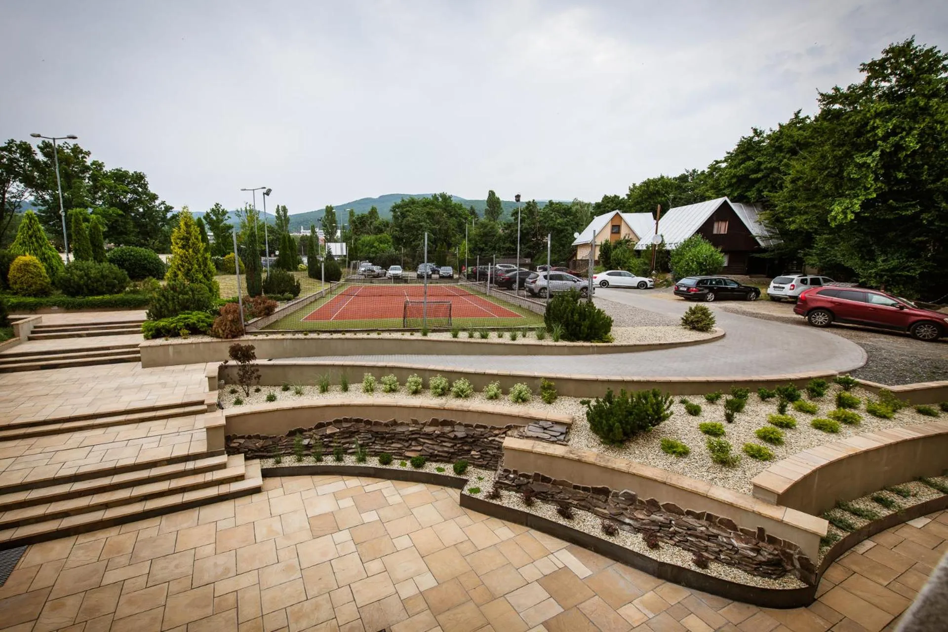 Tennis court in Hotel Glamour