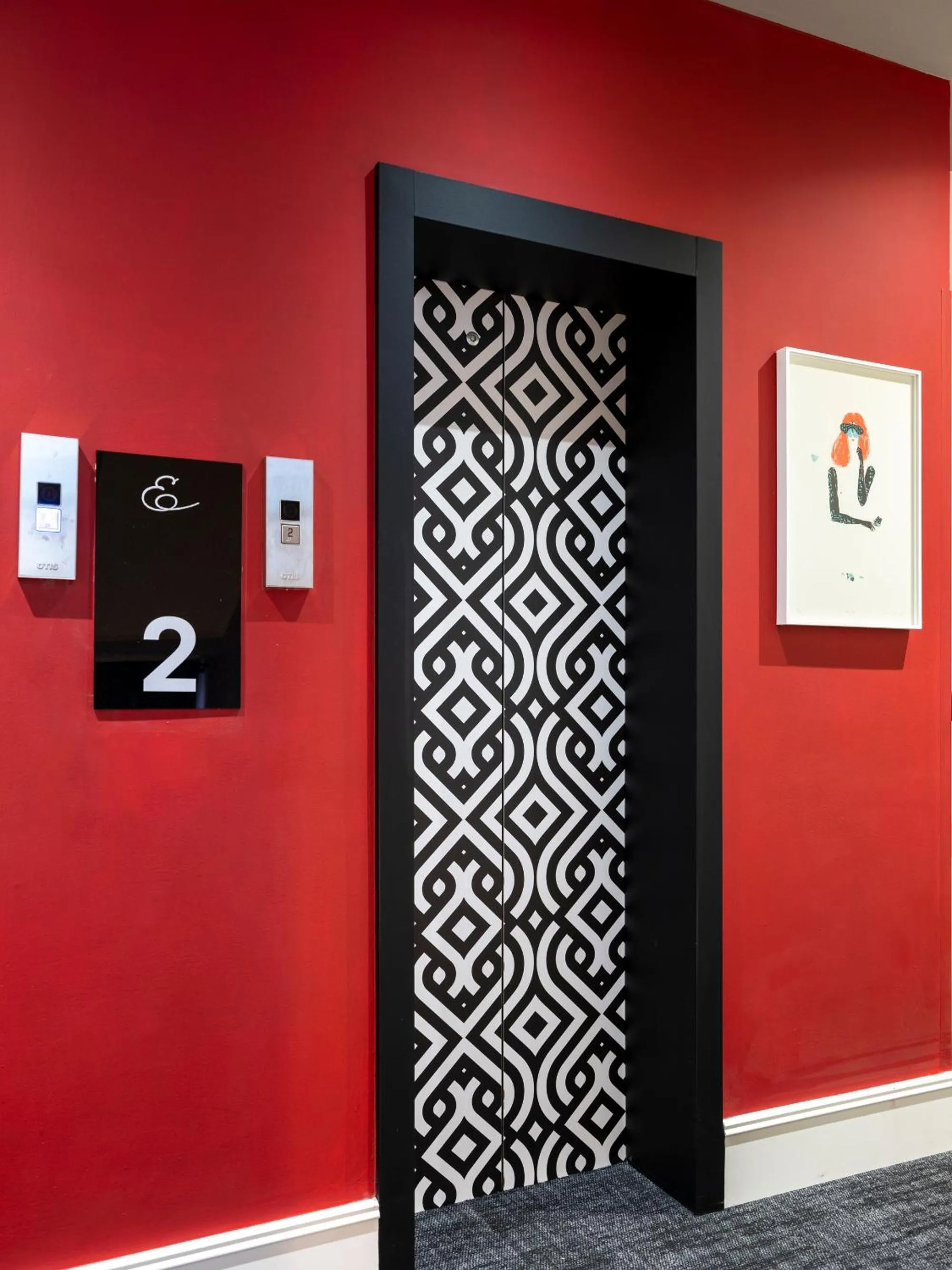 elevator in Elizabeth Lifestyle Hotel