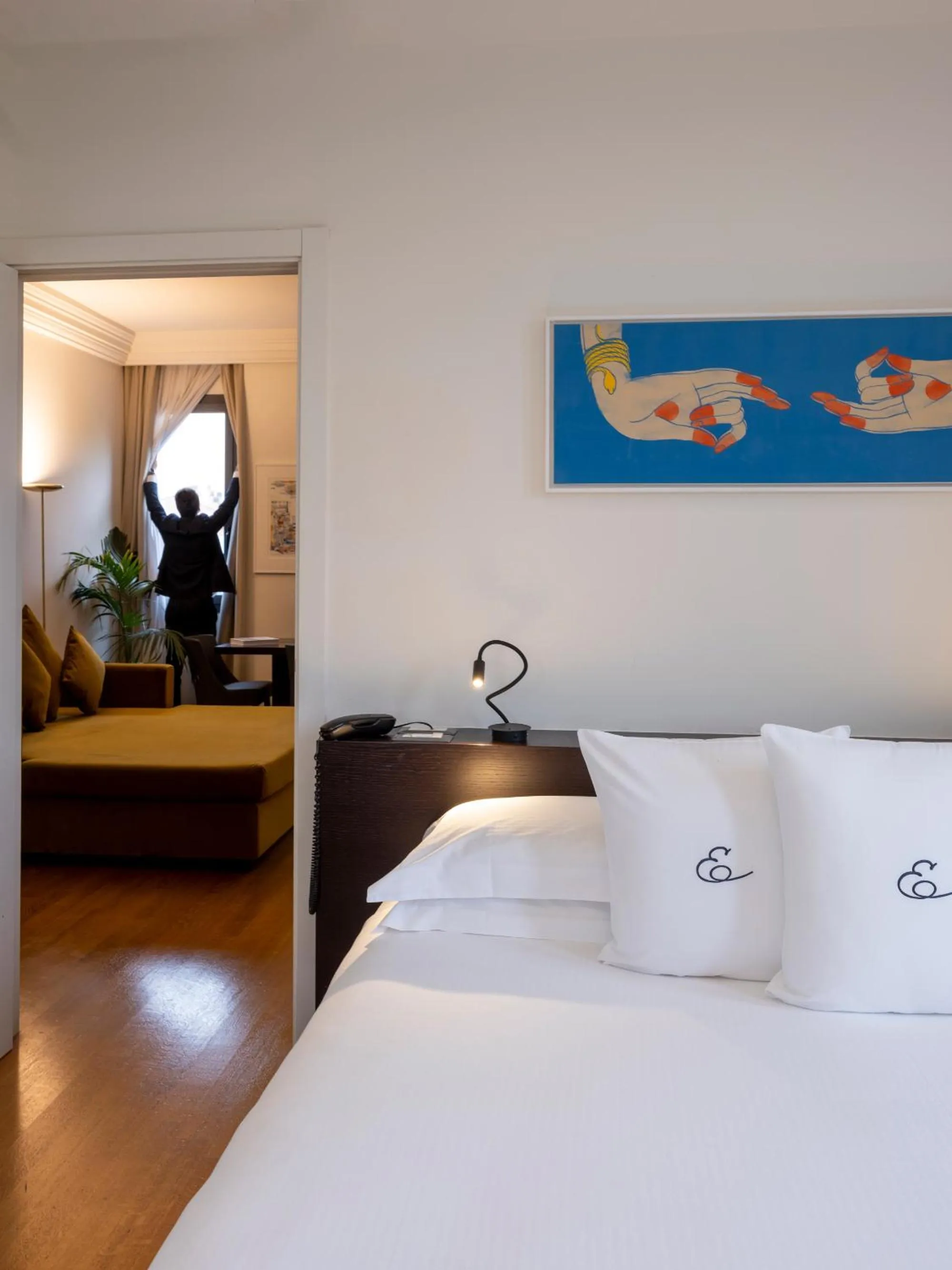 Bed in Elizabeth Lifestyle Hotel