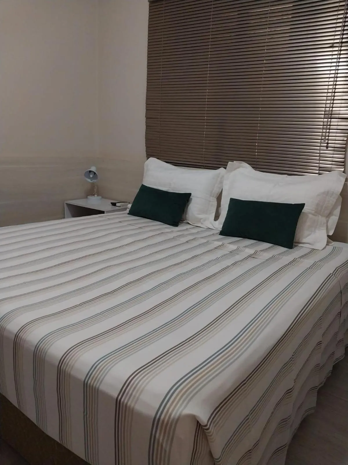 Bed in Leme Plaza Hotel