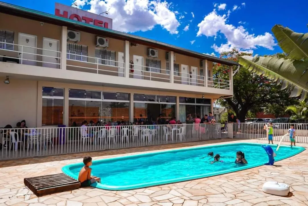 Swimming pool in Leme Plaza Hotel
