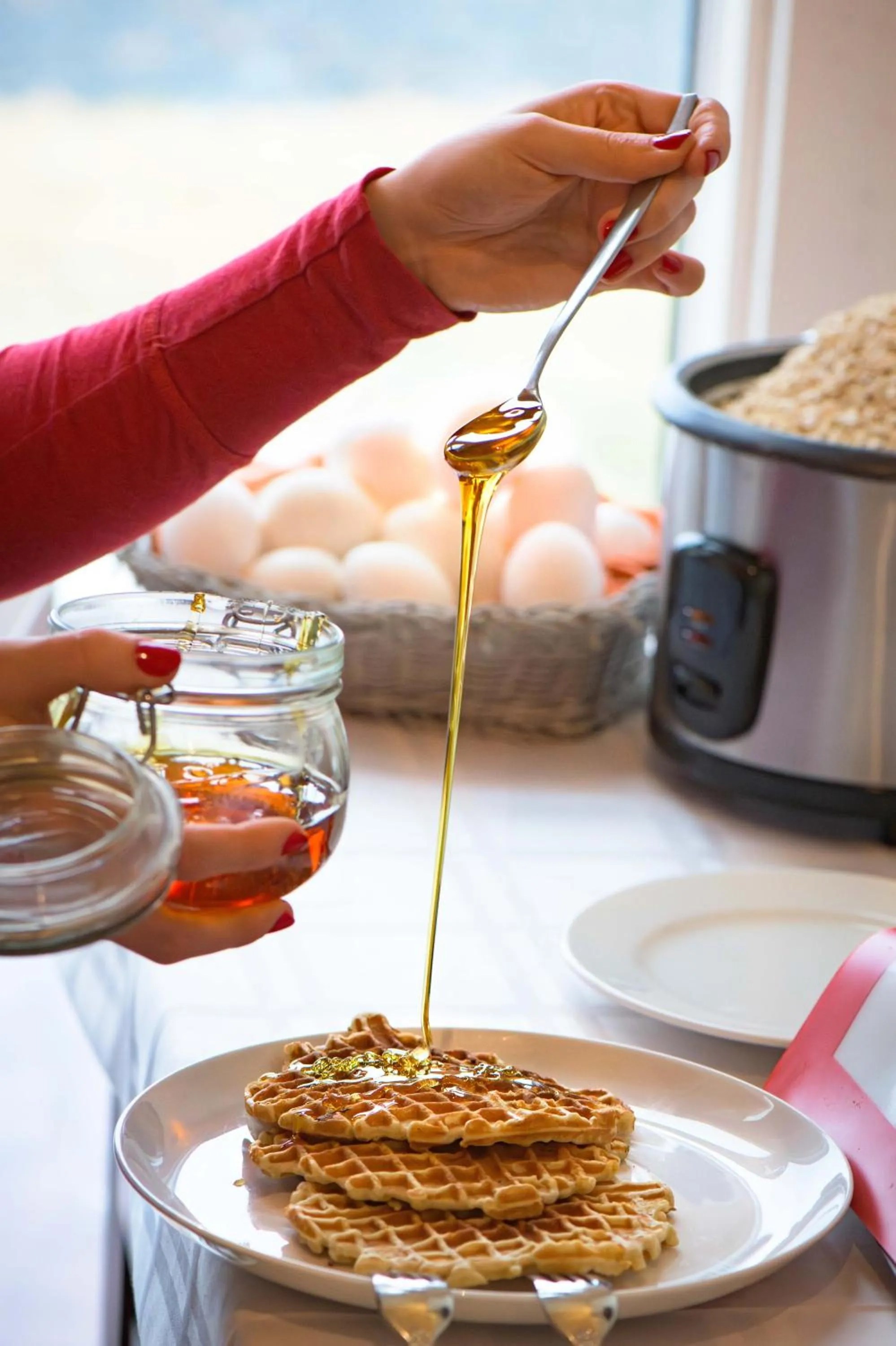 Breakfast in Hótel Eldhestar