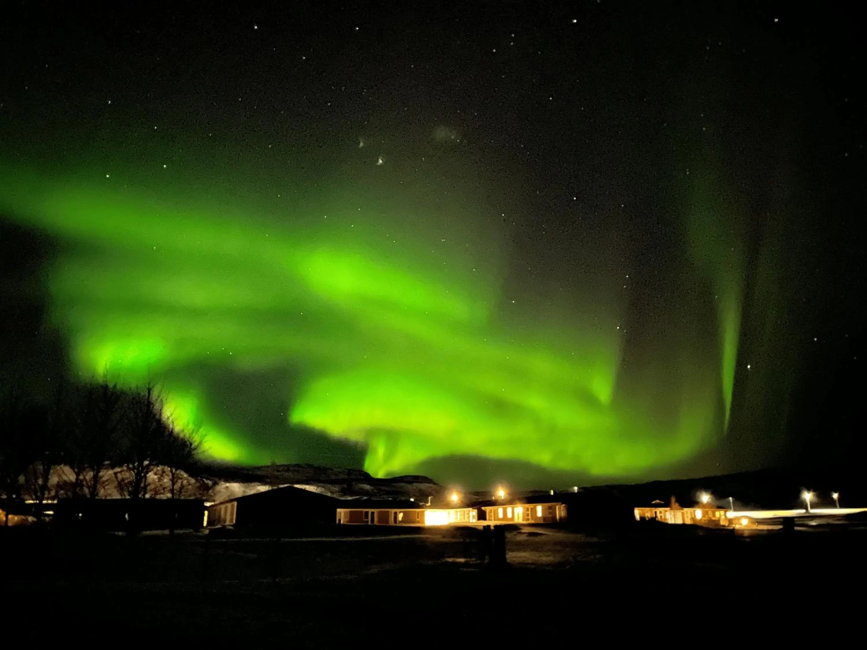View (from property/room) in Hótel Eldhestar