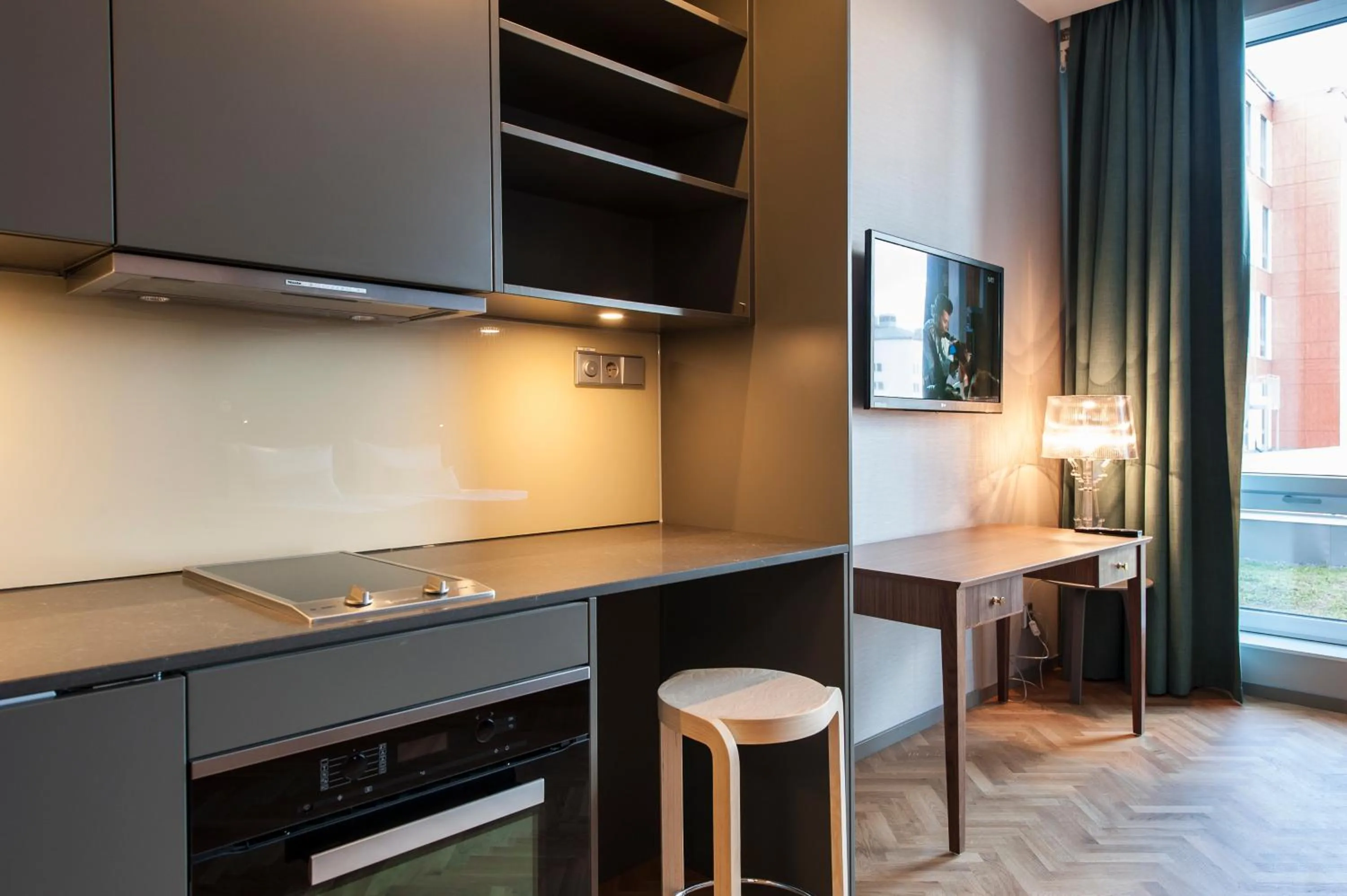 TV and multimedia in Apartments By Ligula, Hammarby Sjöstad