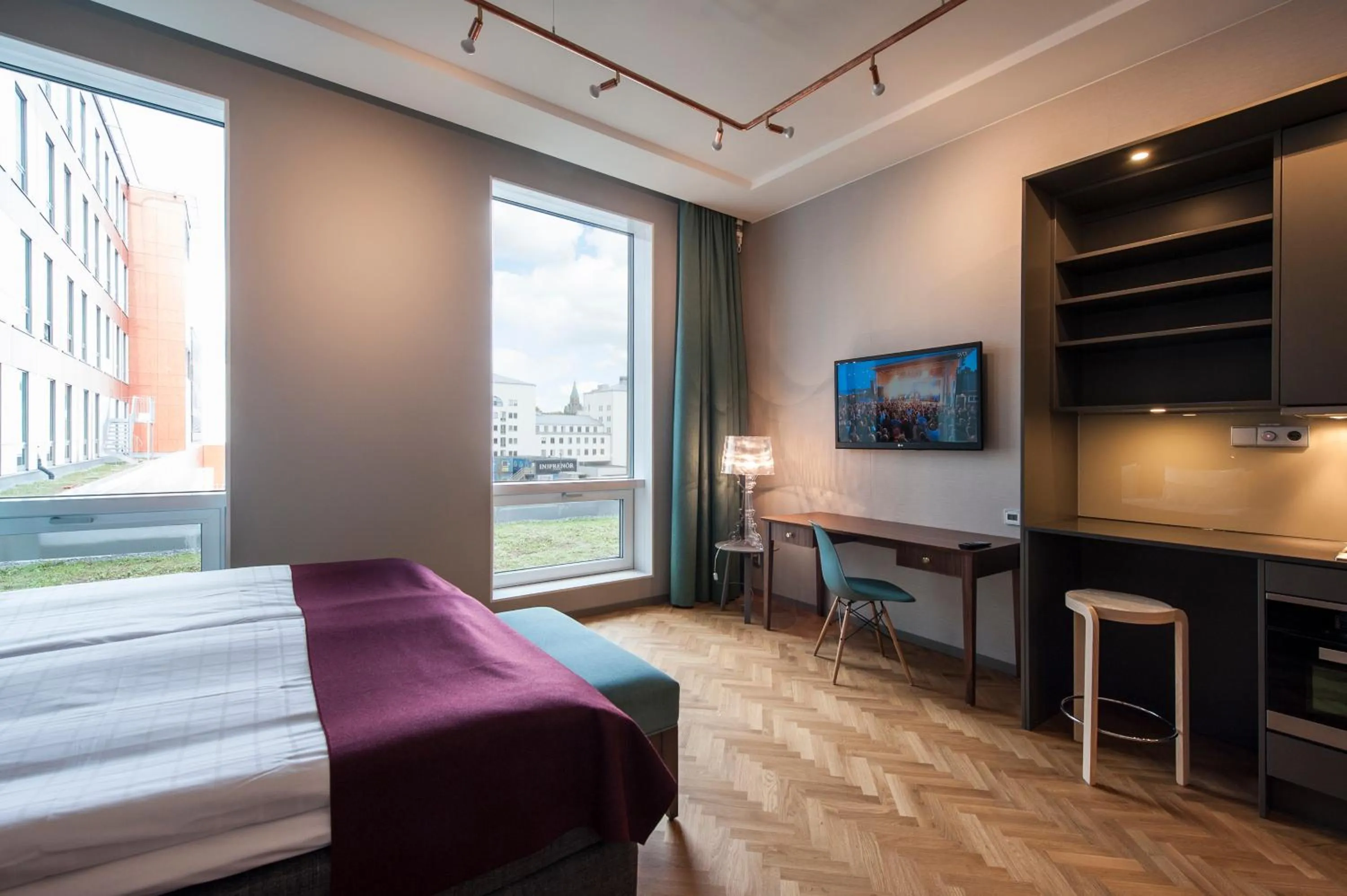 Bed in Apartments By Ligula, Hammarby Sjöstad