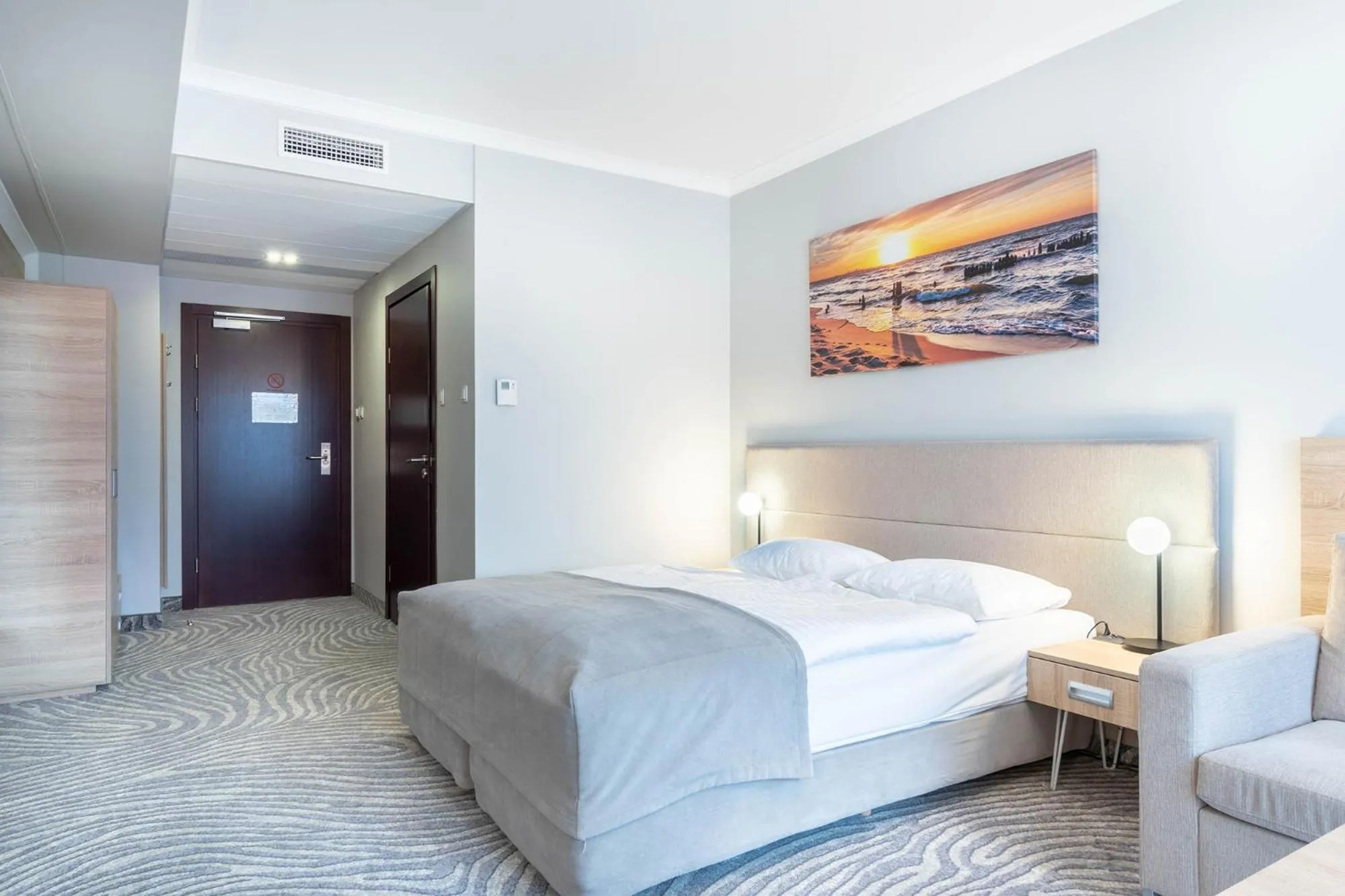 Photo of the whole room, Bed in Hotel Leda Spa - Adults Only