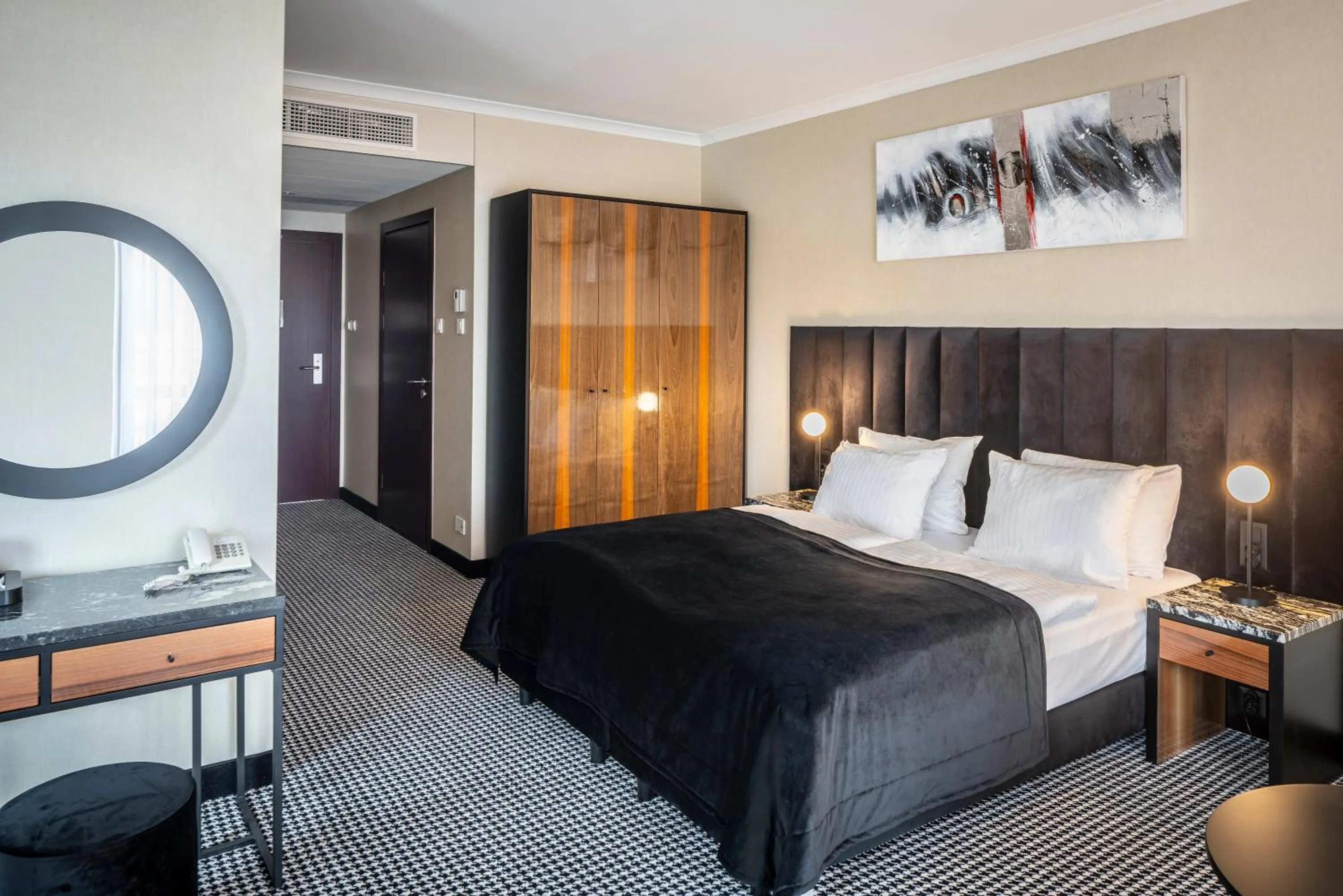 Photo of the whole room, Bed in Hotel Leda Spa - Adults Only