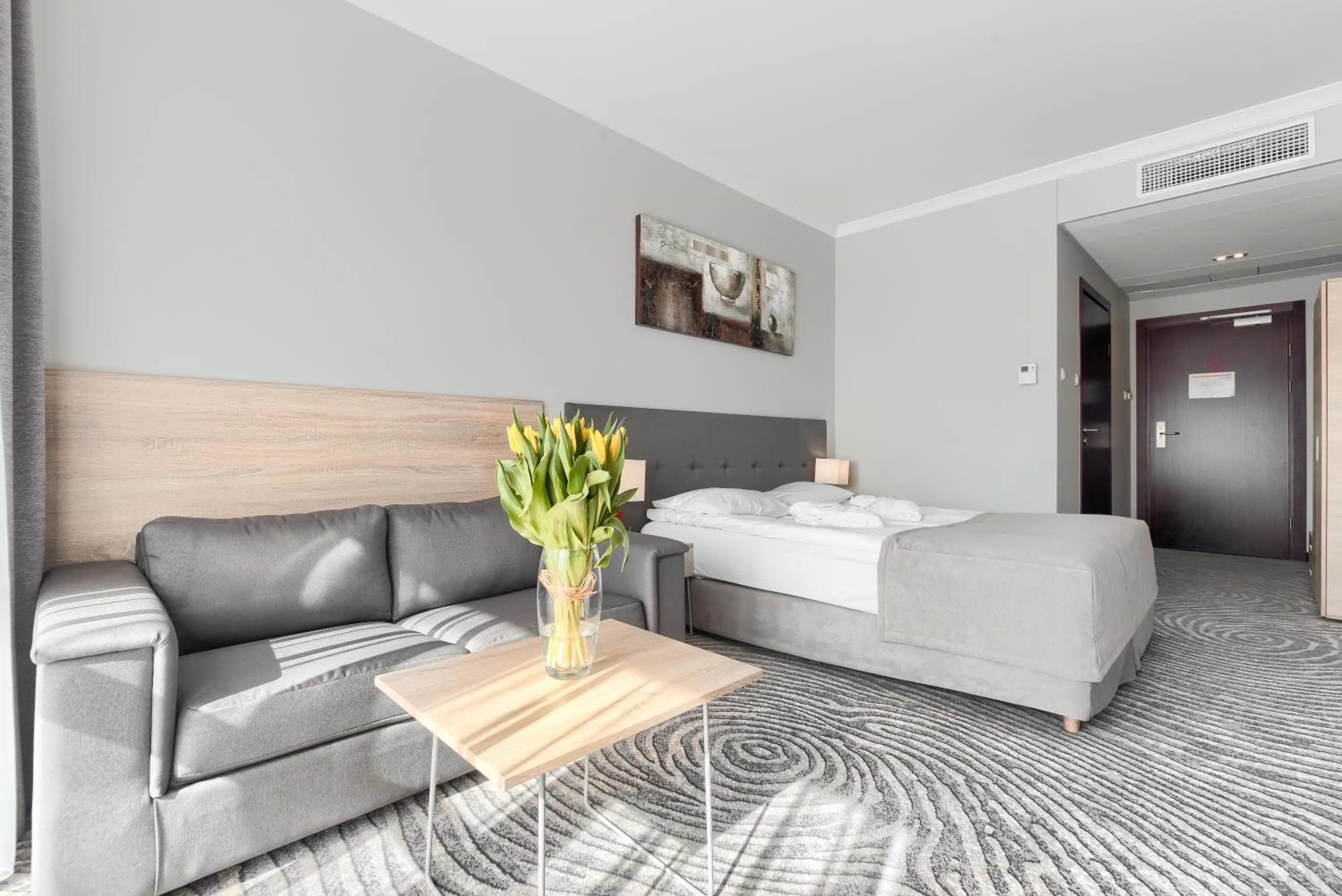 Photo of the whole room, Bed in Hotel Leda Spa - Adults Only