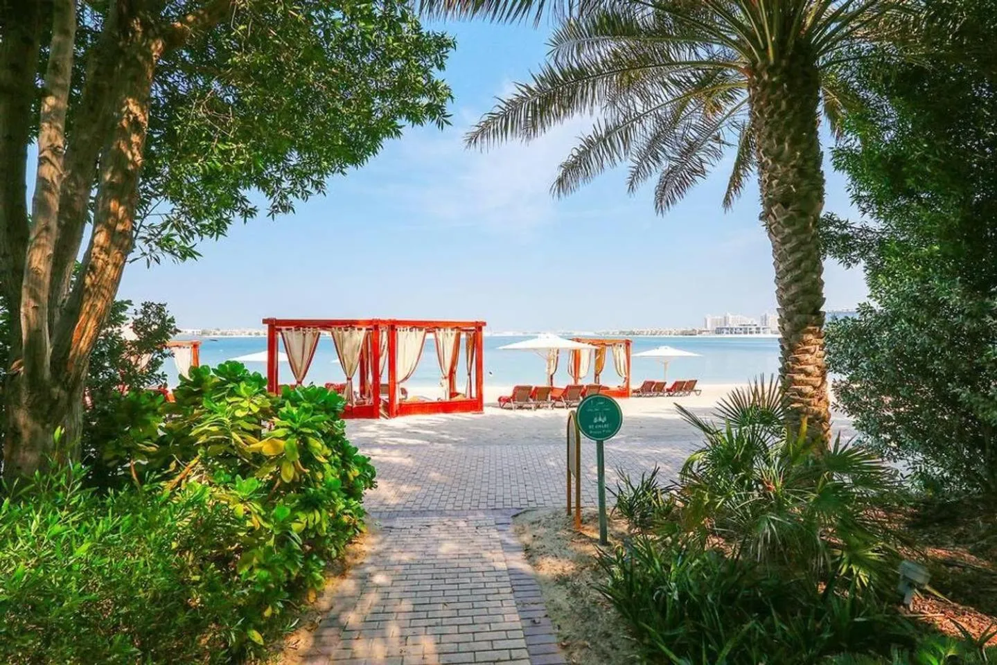 Beach in Zabeel Saray Royal Residences Lagoon Villa