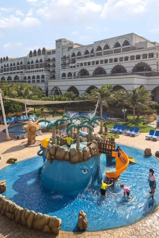 Aqua park in Zabeel Saray Royal Residences Lagoon Villa