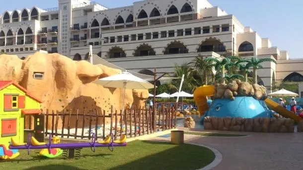 Children play ground in Zabeel Saray Royal Residences Lagoon Villa