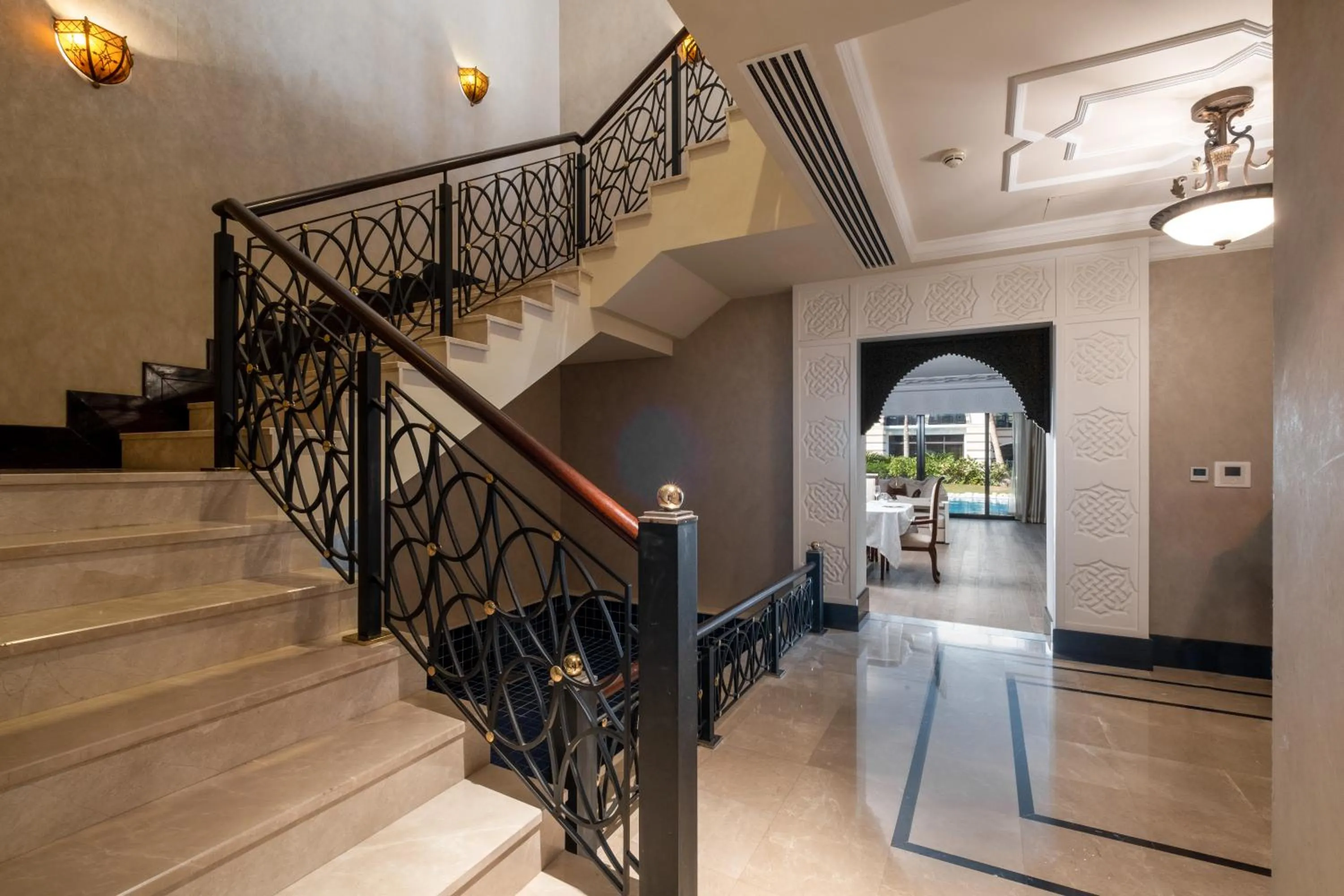 Lobby or reception in Zabeel Saray Royal Residences Lagoon Villa