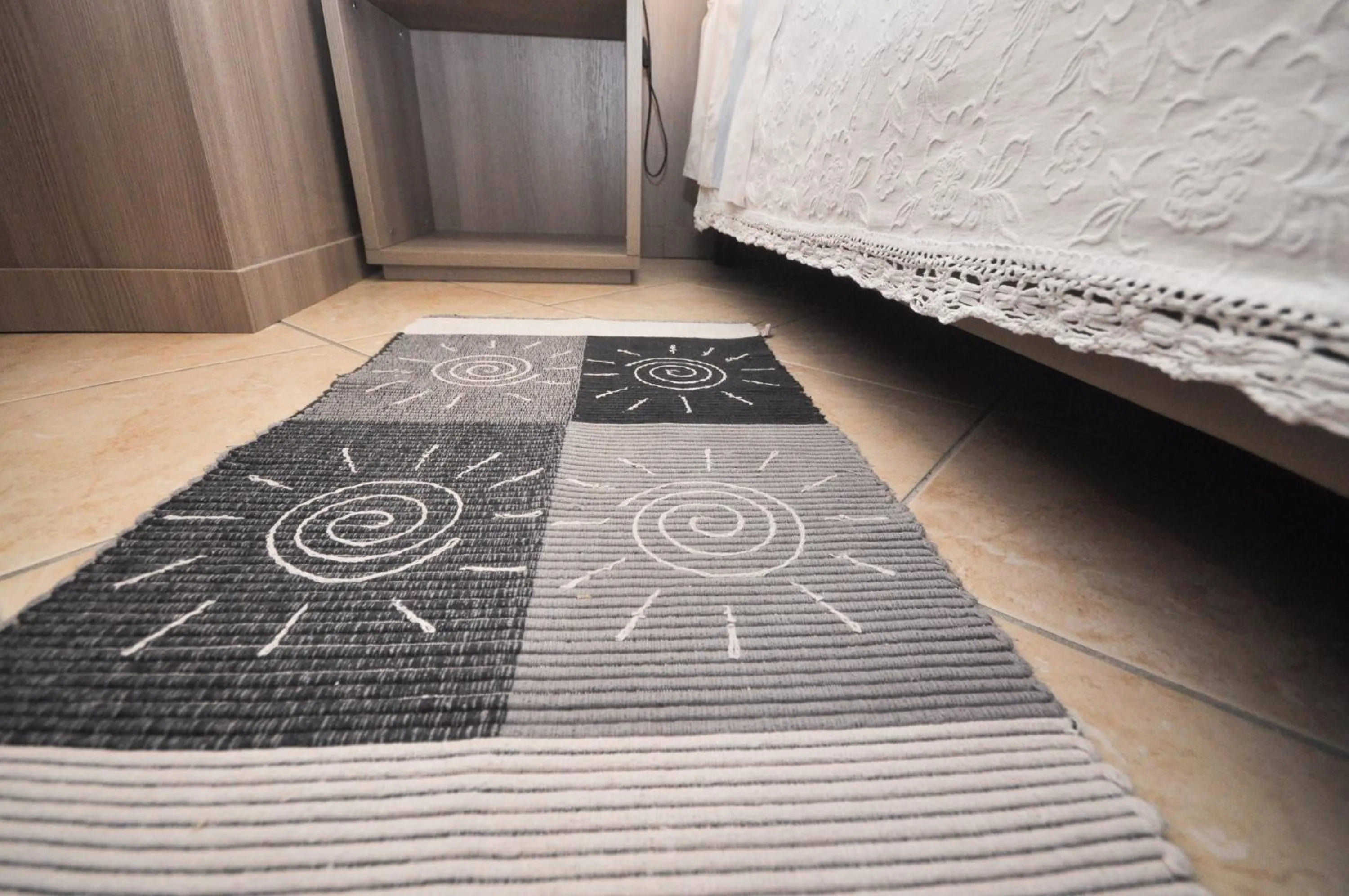 Decorative detail in Albergo Sole