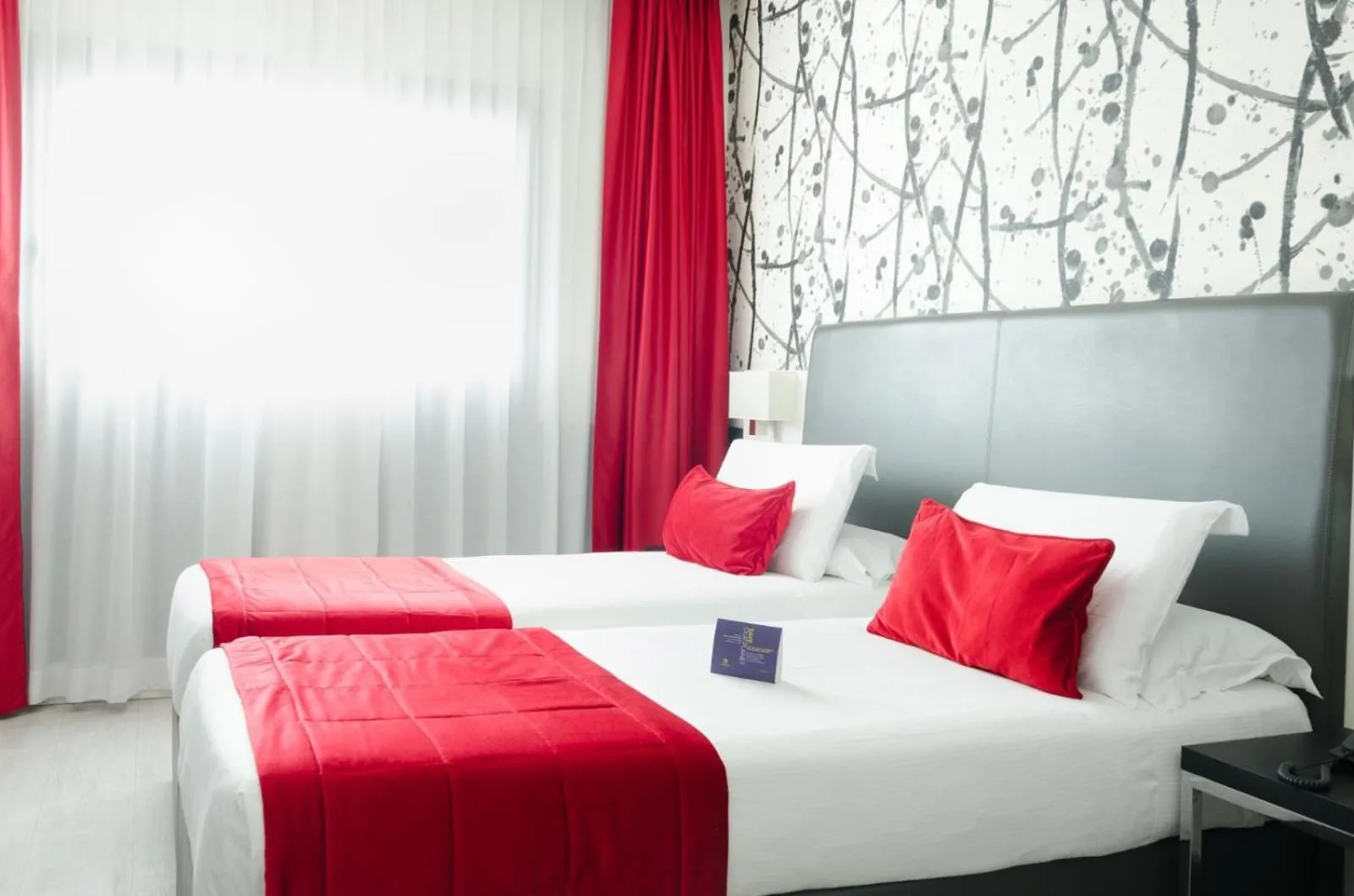 Bed in Hotel American Palace Eur