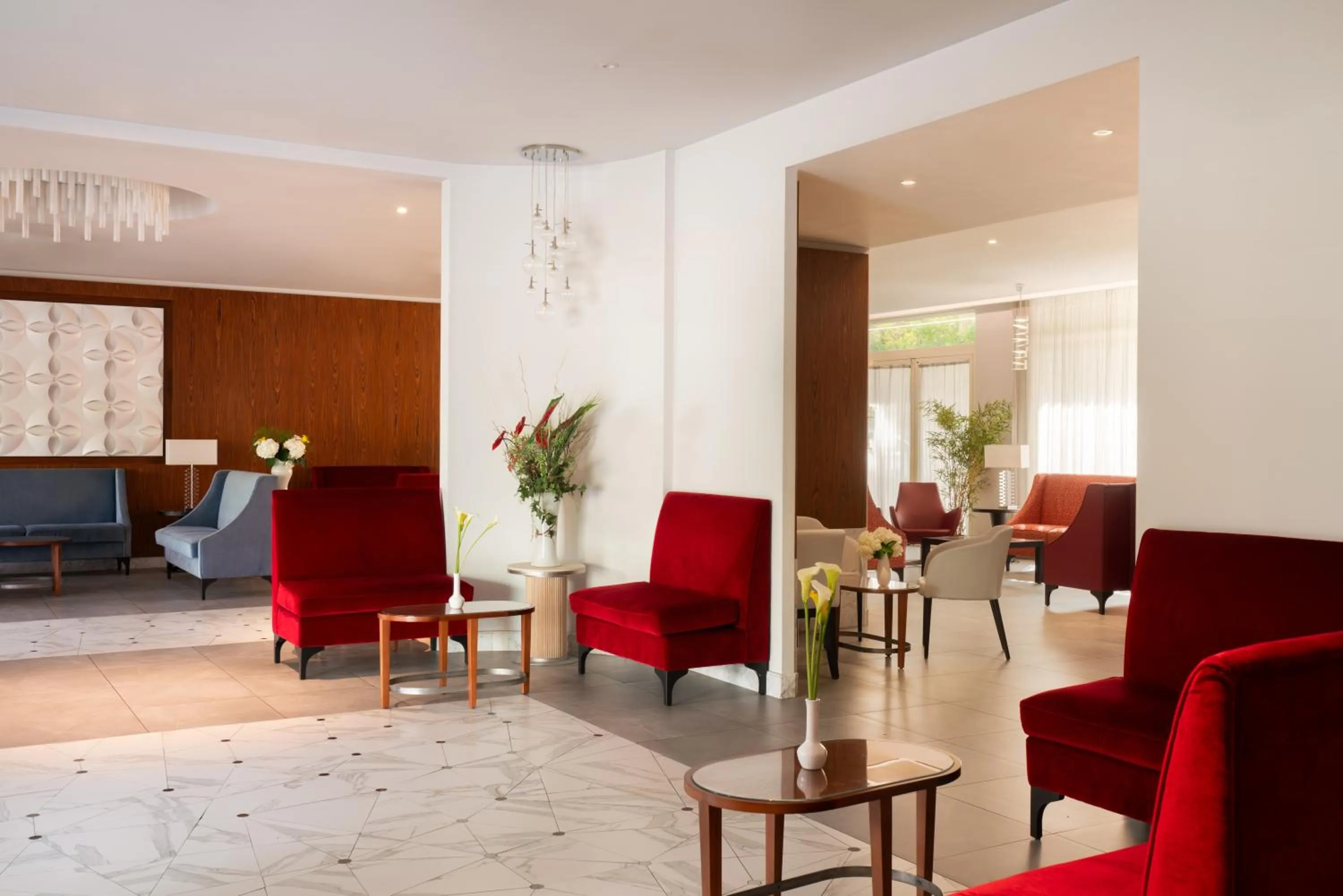 Living room in Hotel American Palace Eur