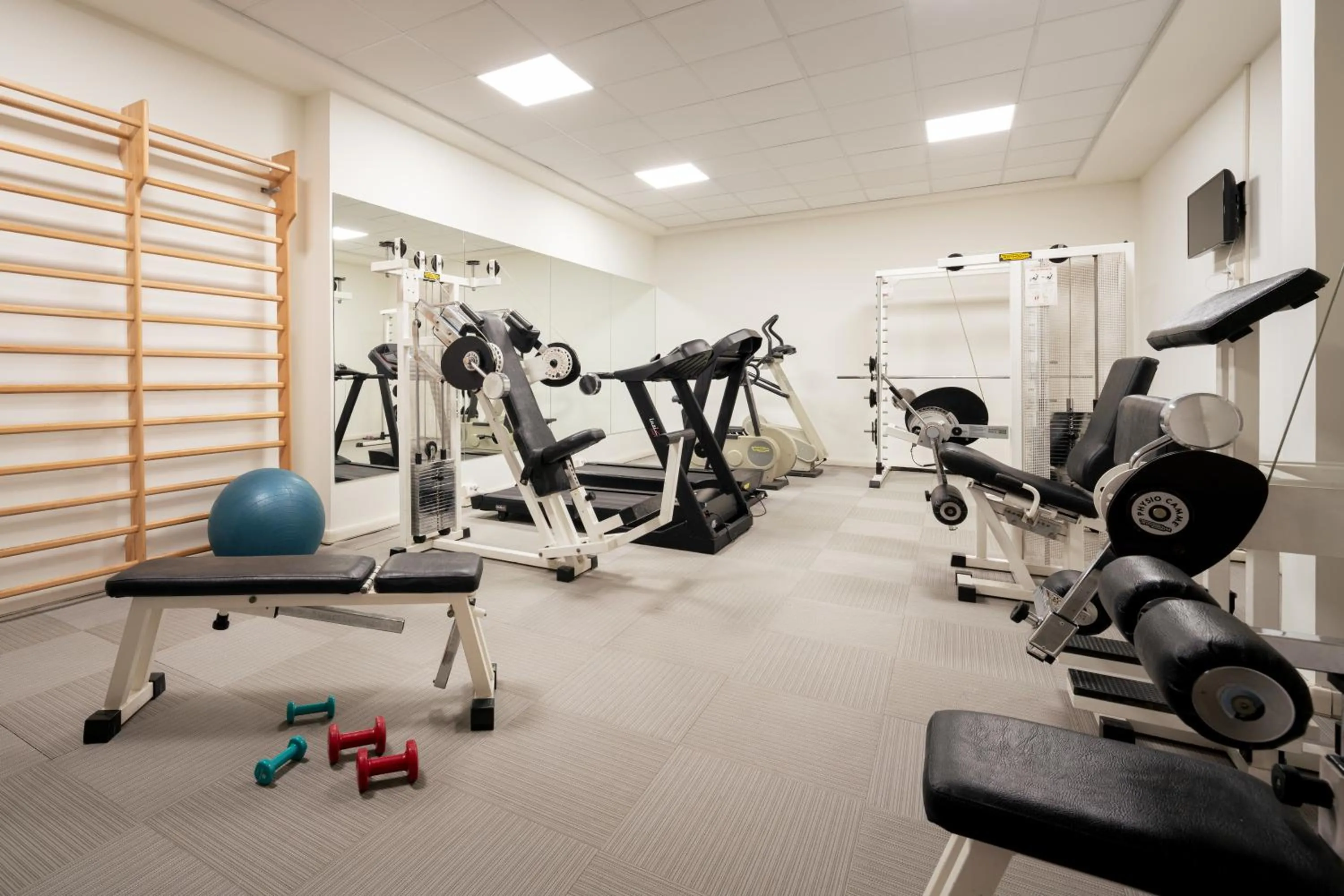 Fitness centre/facilities in Hotel American Palace Eur