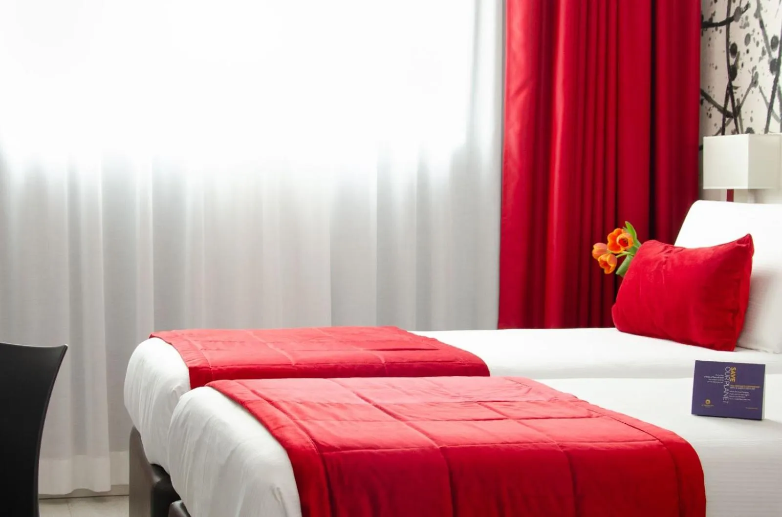 Bed in Hotel American Palace Eur