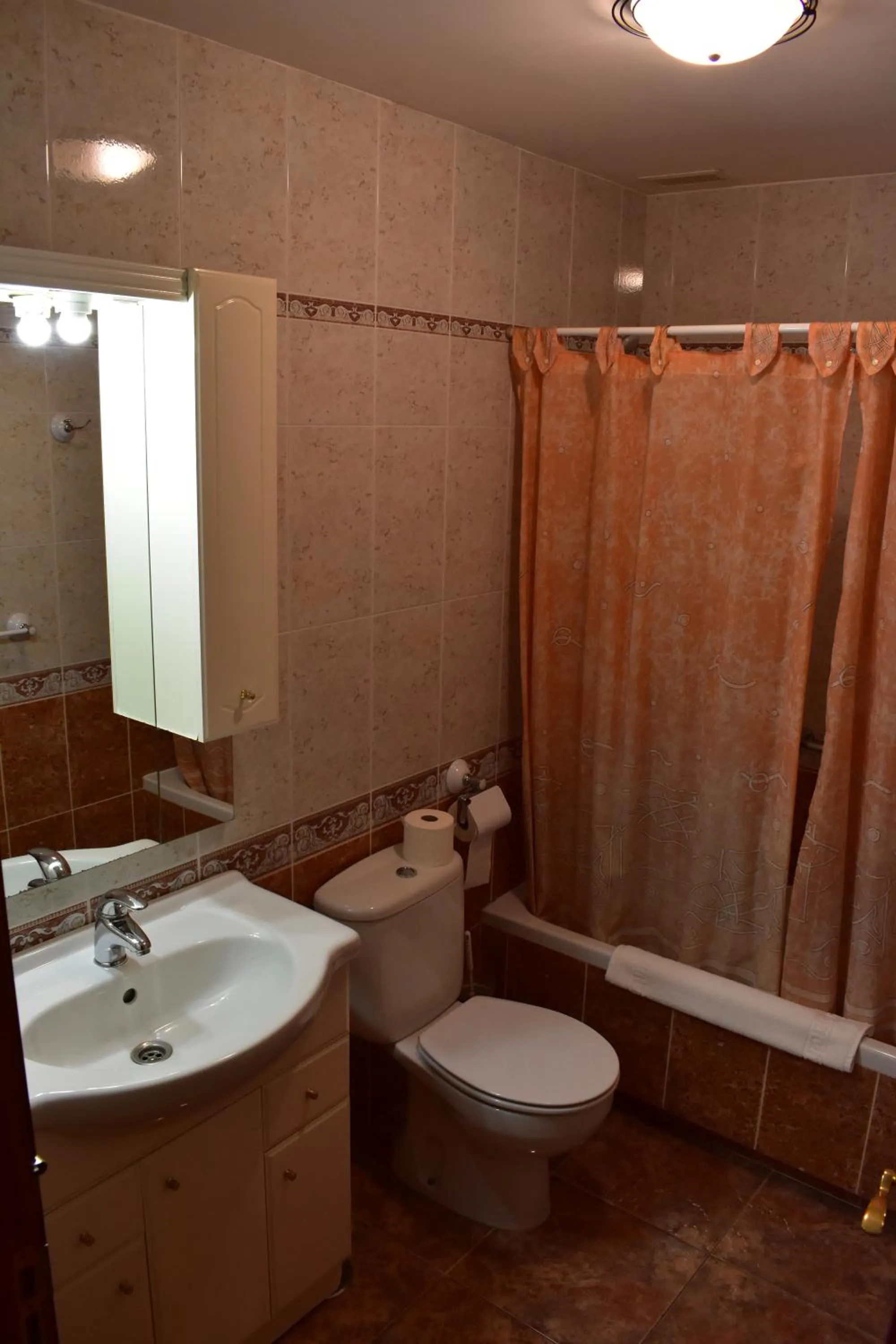 Bathroom in La Fonda Aeropuerto