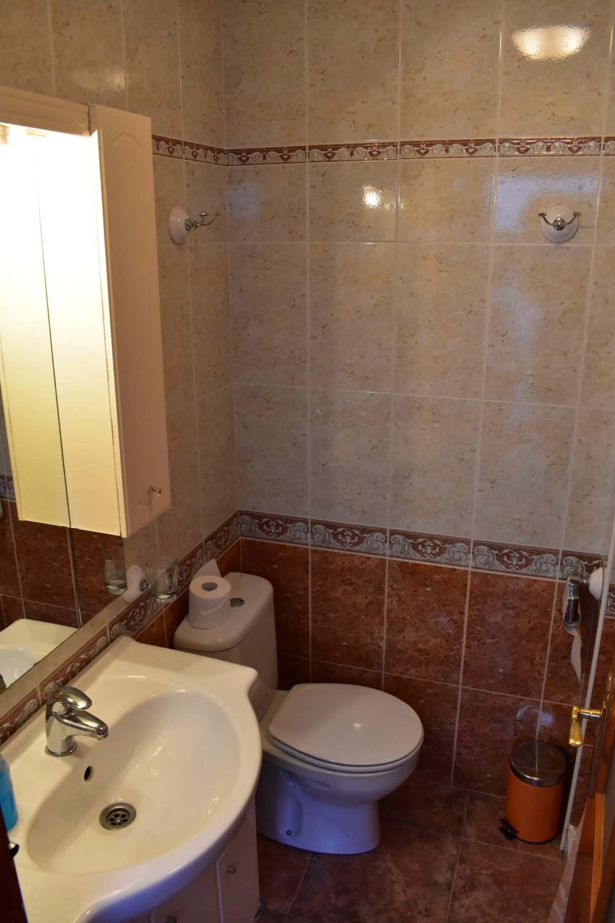 Bathroom in La Fonda Aeropuerto