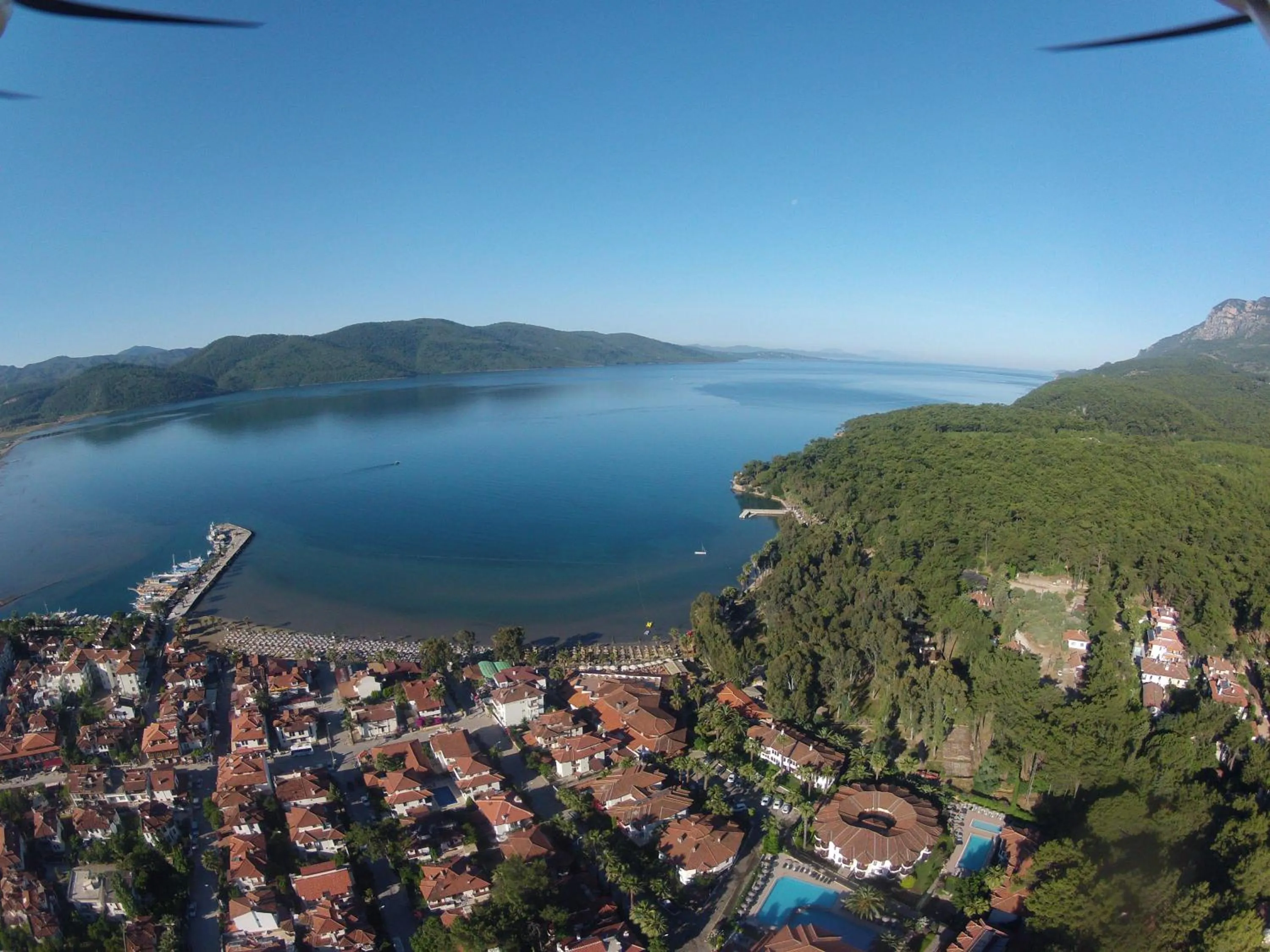 Bird's eye view in Yucelen Hotel