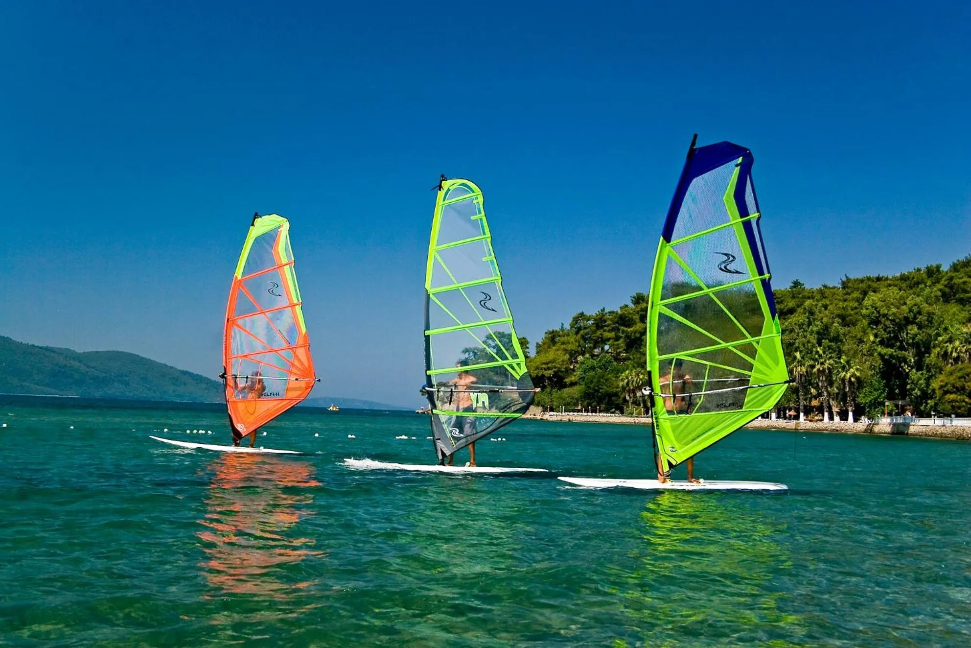 Windsurfing in Yucelen Hotel