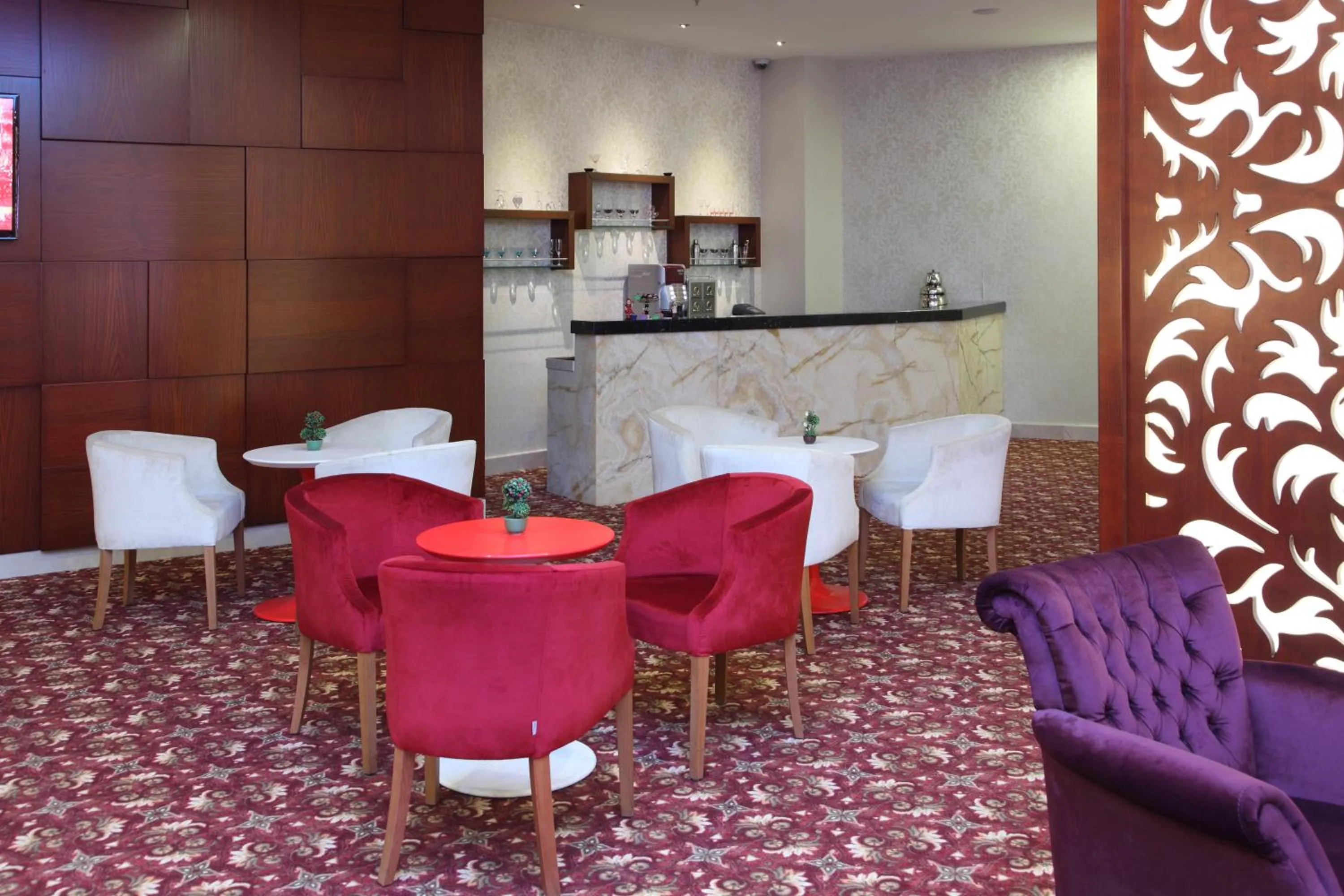 Lounge or bar in Hotel Senbayrak City