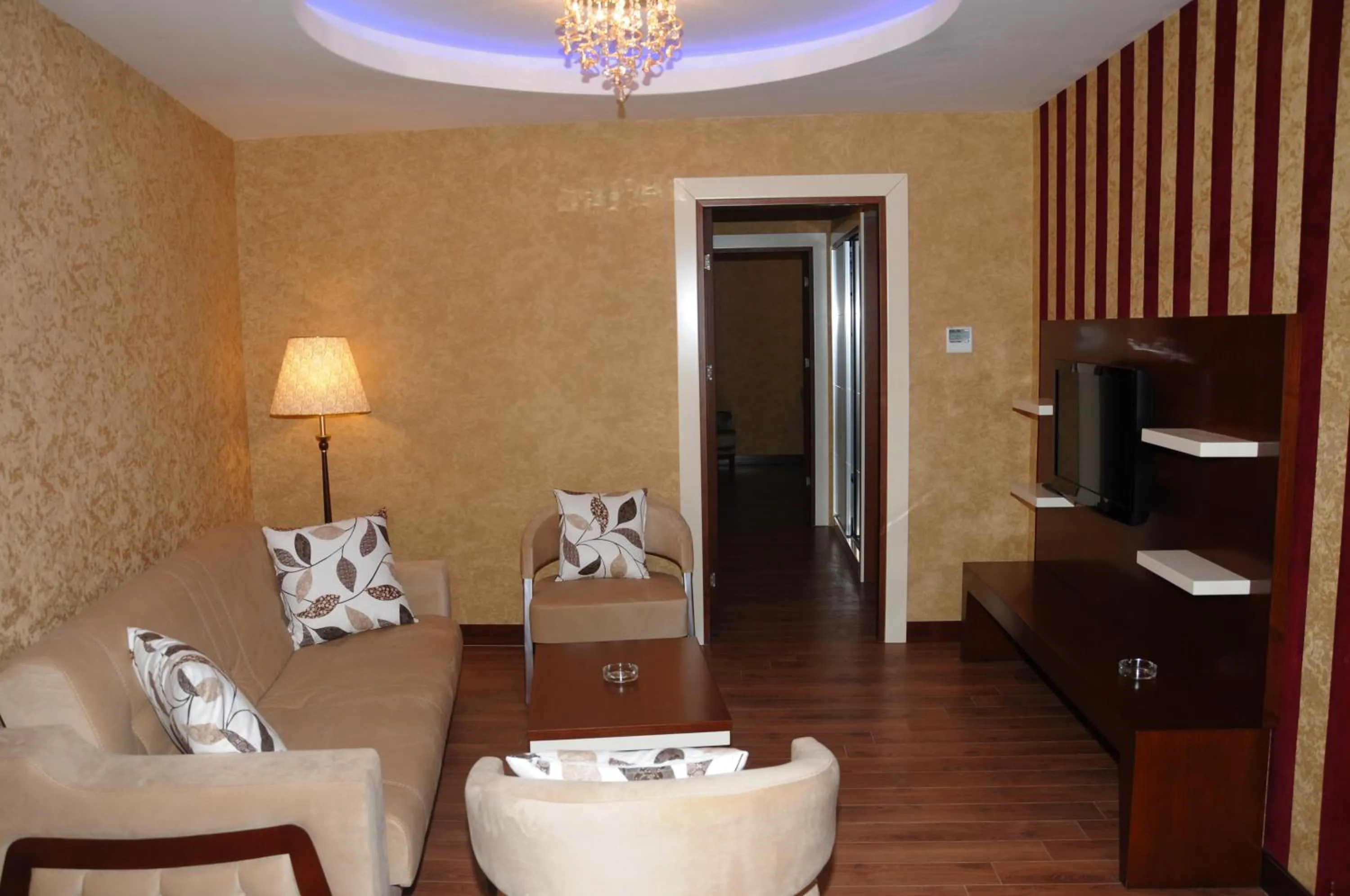 Seating area in Hotel Senbayrak City