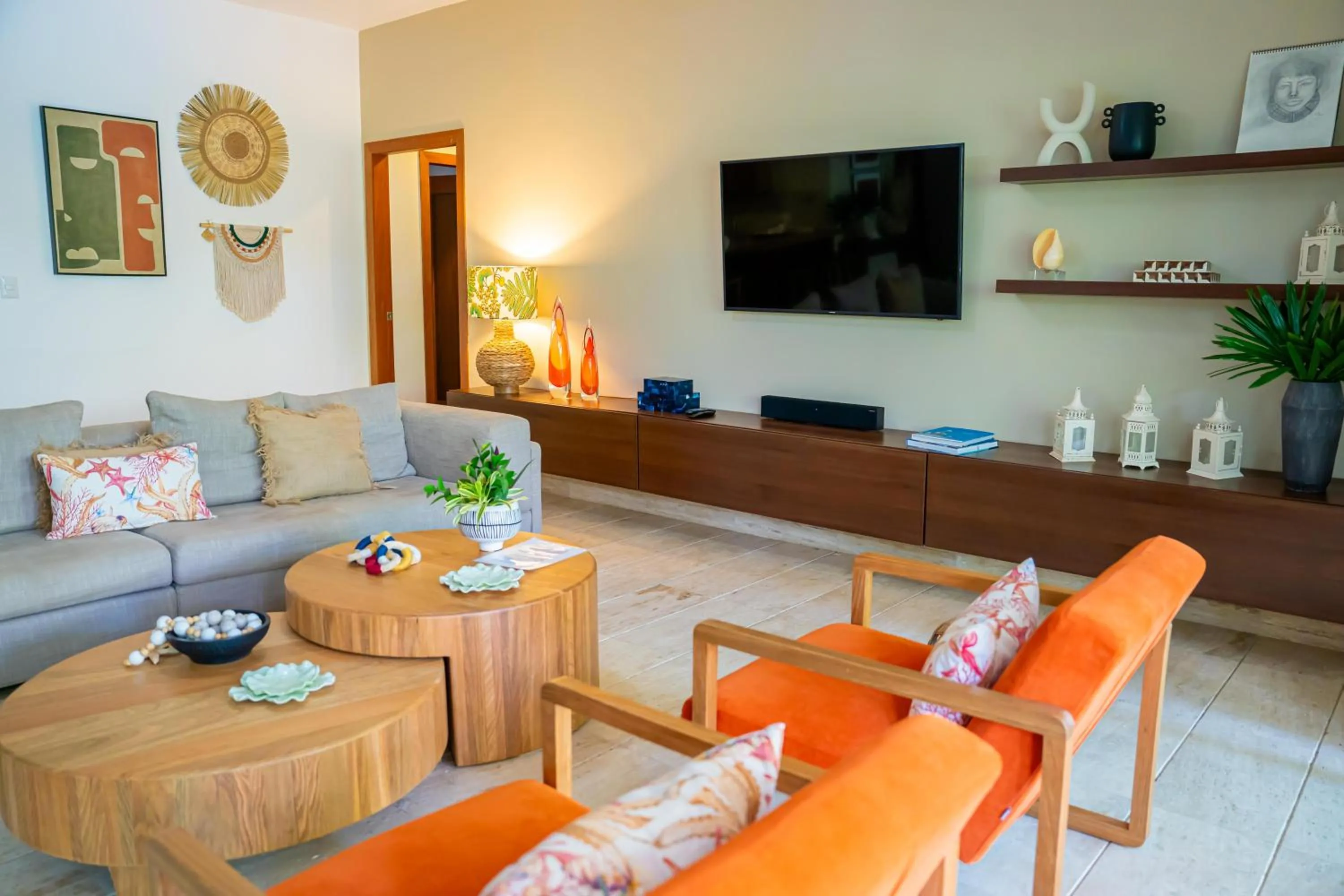 Living room in Xeliter Balcones del Atlantico - Las Terrenas
