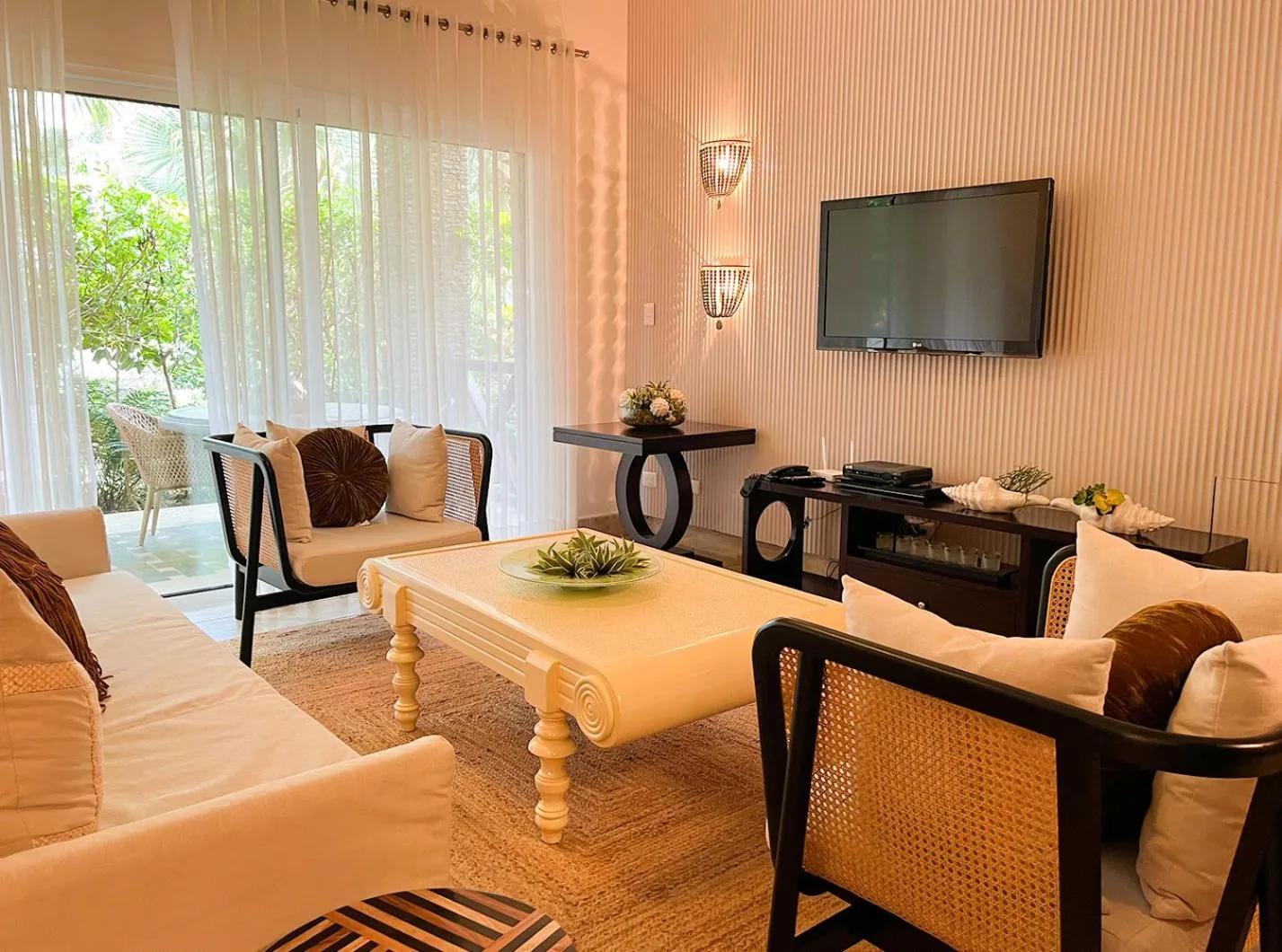 Living room in Xeliter Balcones del Atlantico - Las Terrenas