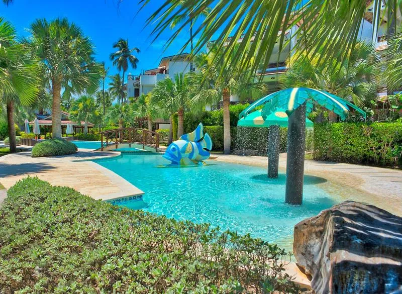 Swimming pool in Xeliter Balcones del Atlantico - Las Terrenas