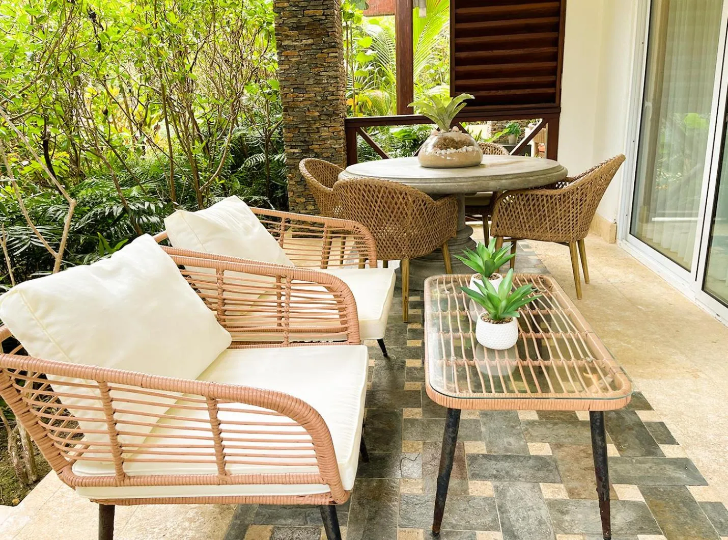 Balcony/Terrace in Xeliter Balcones del Atlantico - Las Terrenas