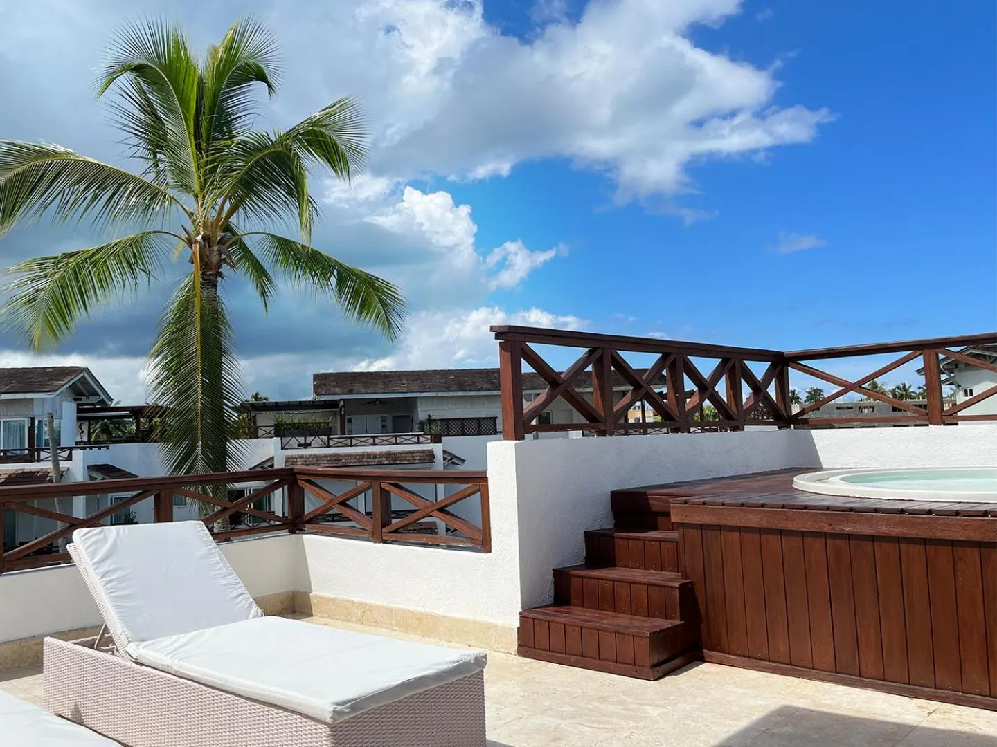 Balcony/Terrace in Xeliter Balcones del Atlantico - Las Terrenas