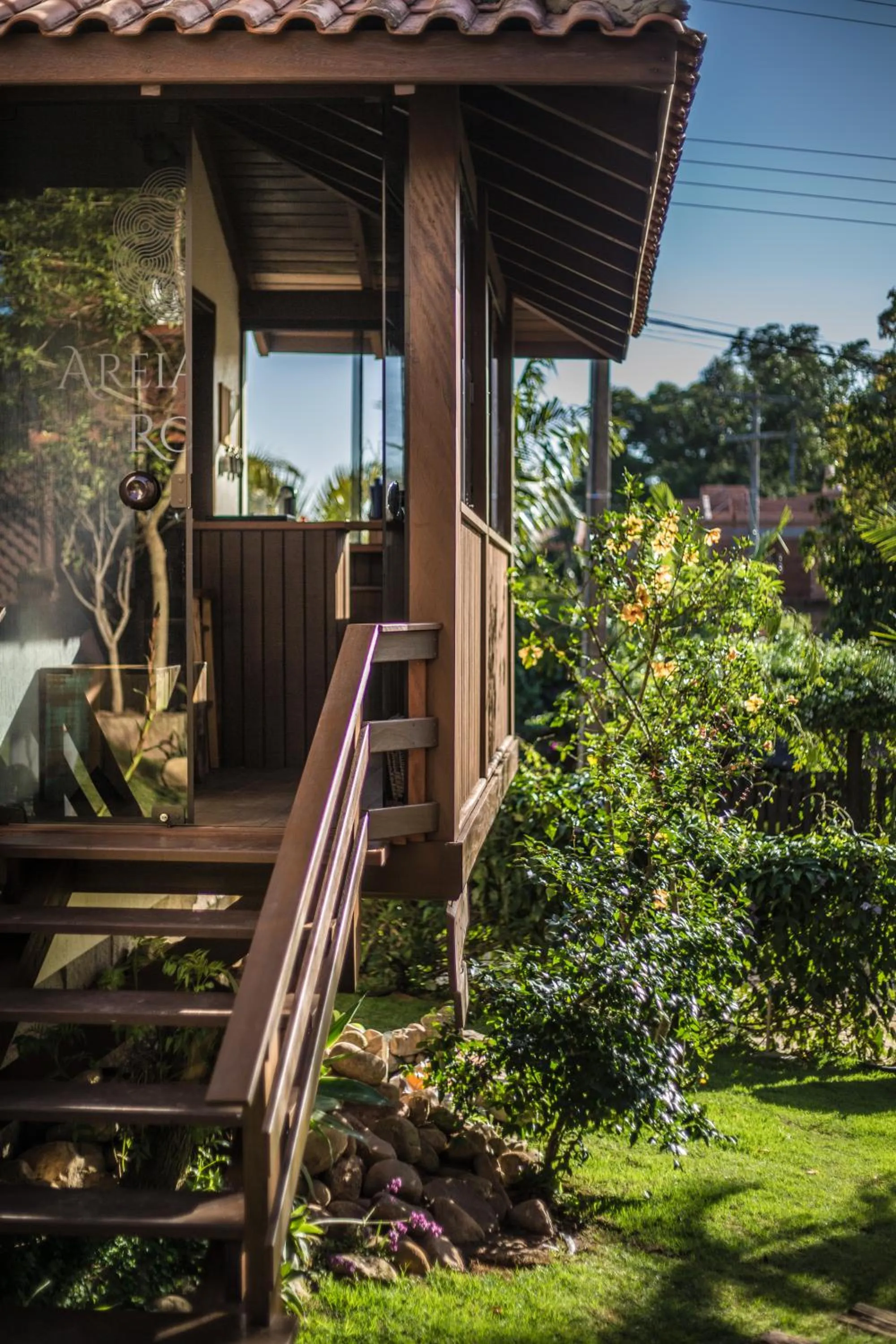 Facade/entrance in Pousada Areias do Rosa