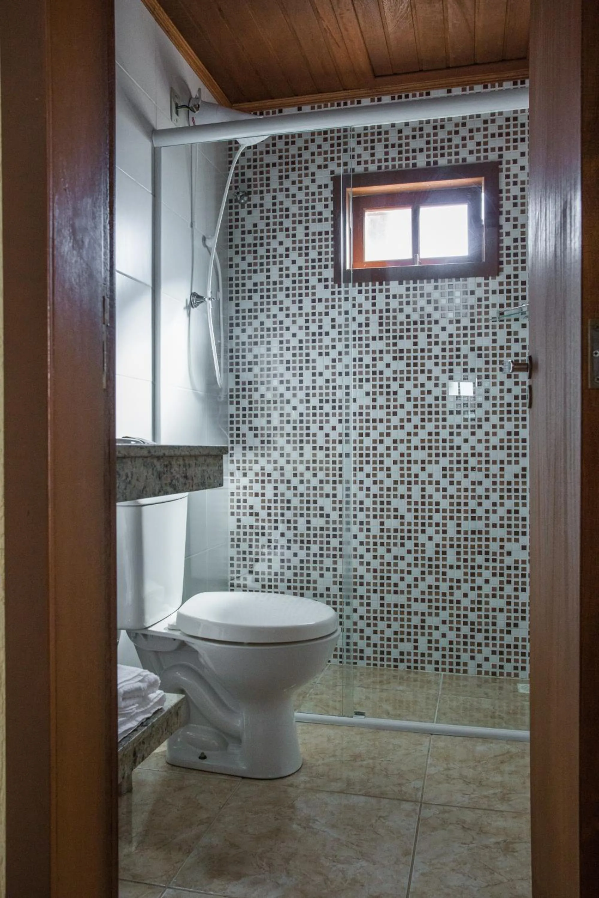 Shower in Pousada Areias do Rosa