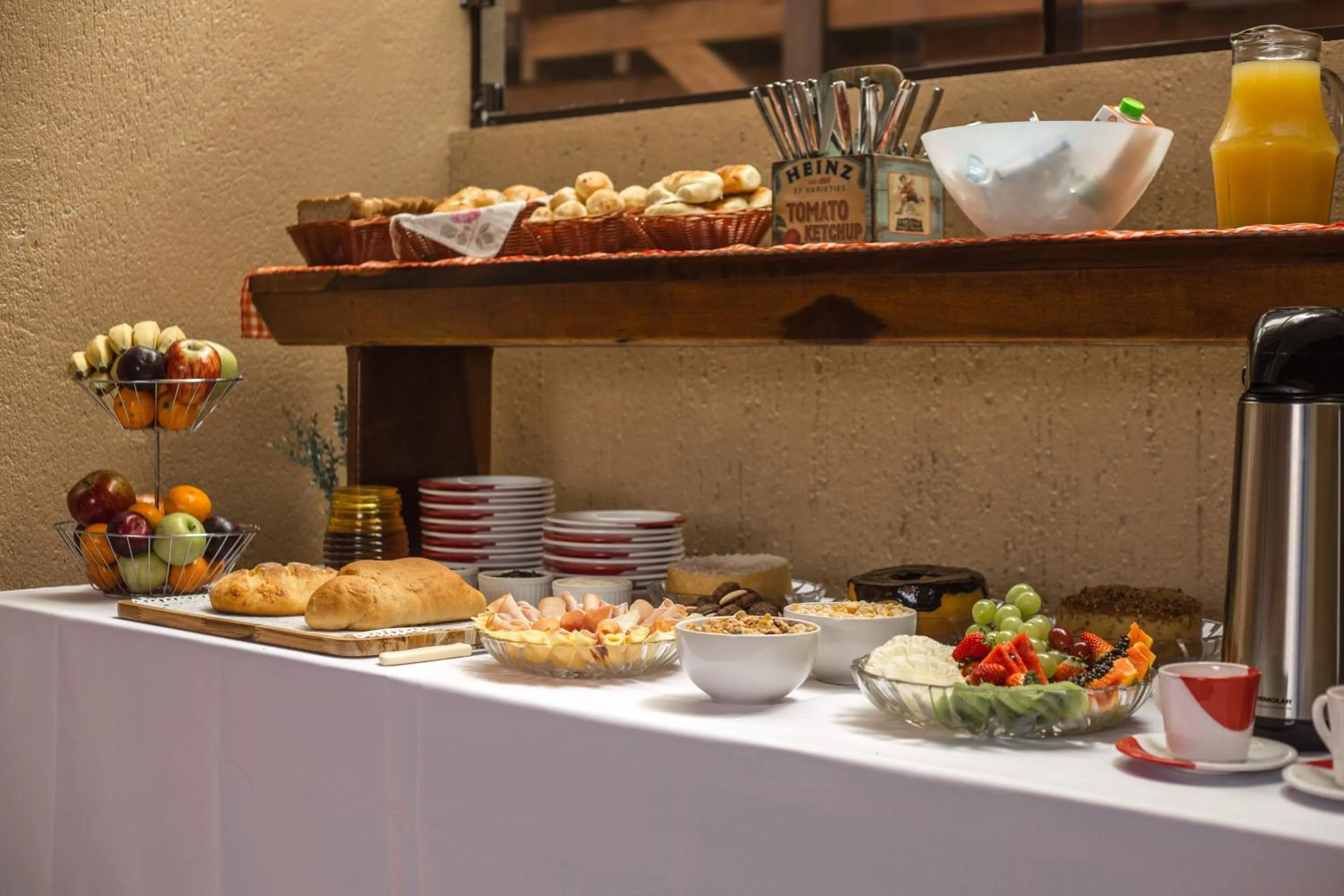 Food and drinks in Pousada Areias do Rosa