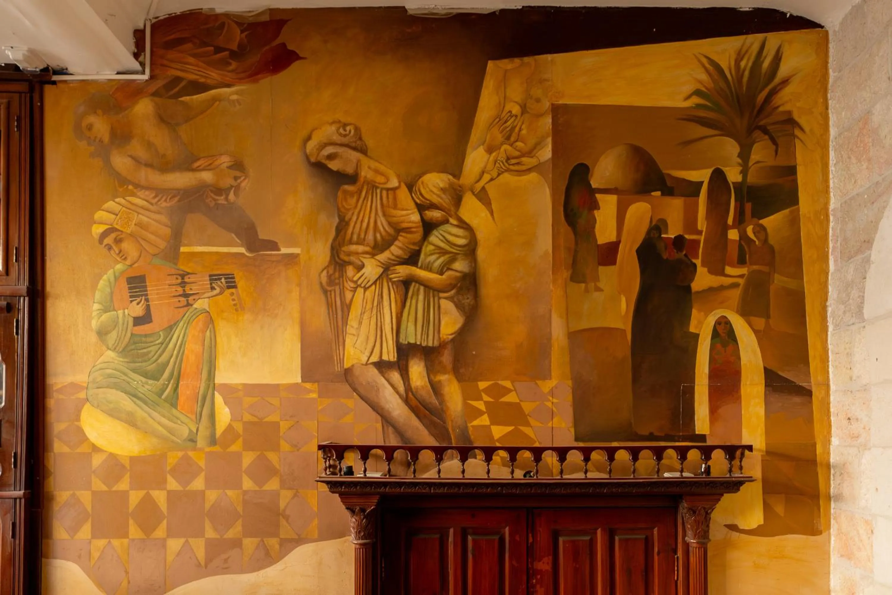 Decorative detail in Jerusalem Hotel