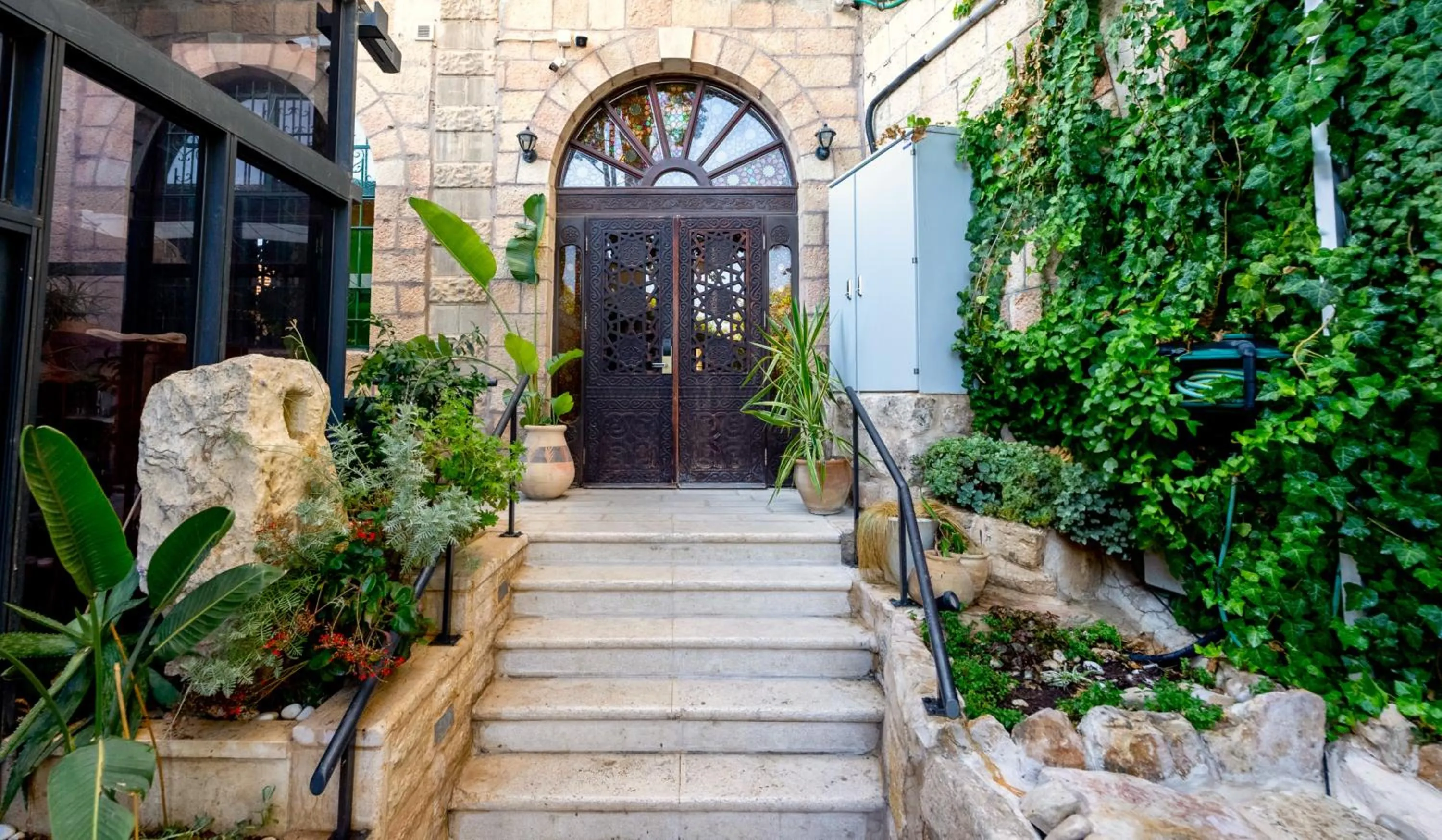 Facade/entrance in Jerusalem Hotel