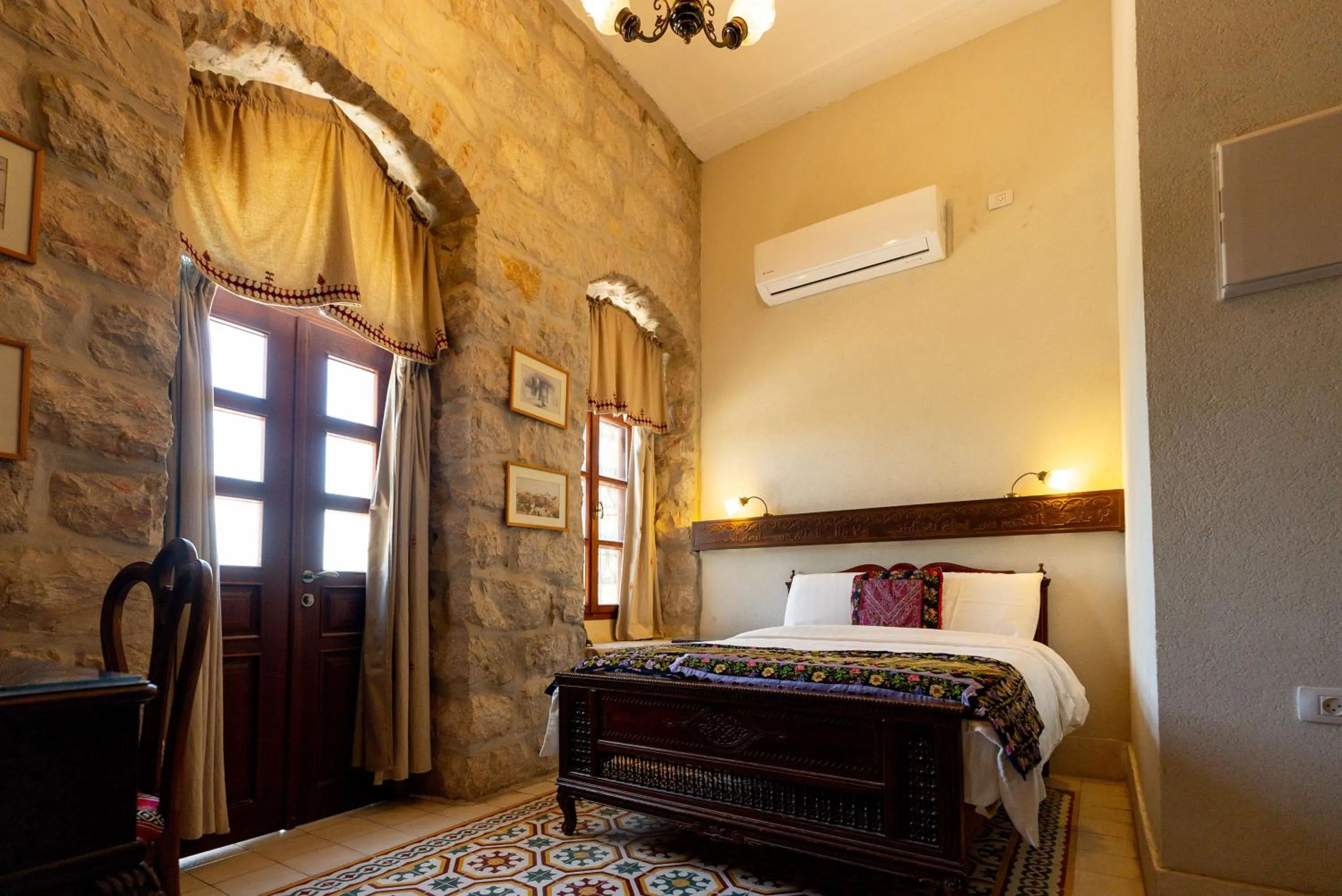 Bed in Jerusalem Hotel