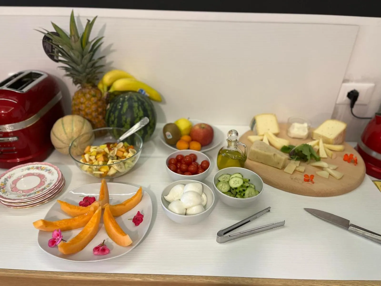 Food and drinks in B&B Dai Toscans