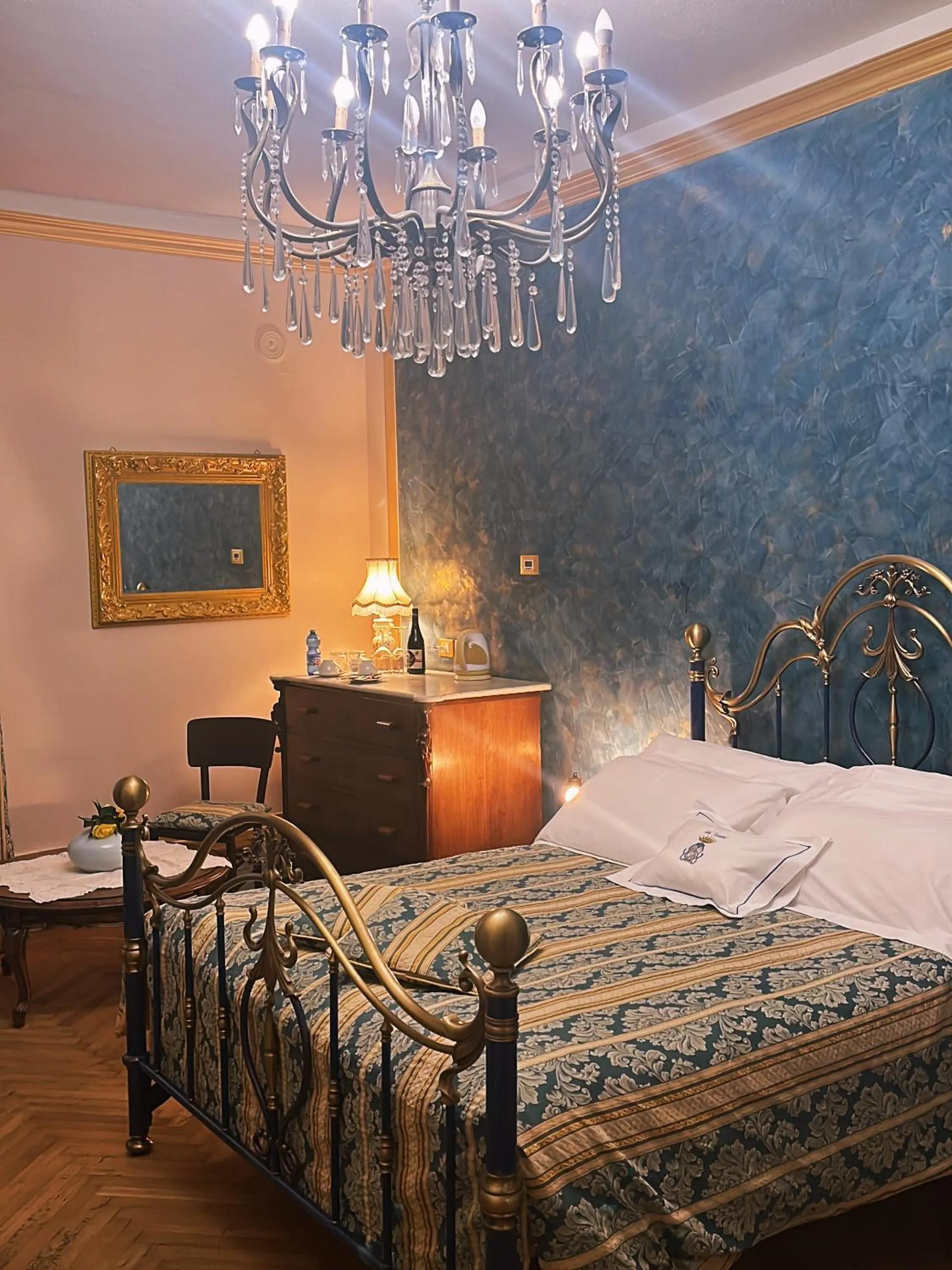 Bed in B&B Dai Toscans