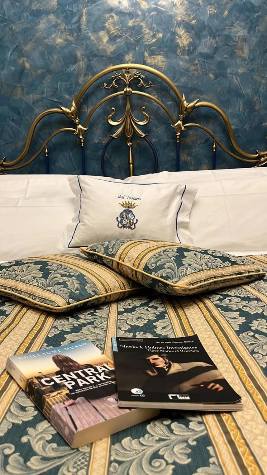 Bed in B&B Dai Toscans