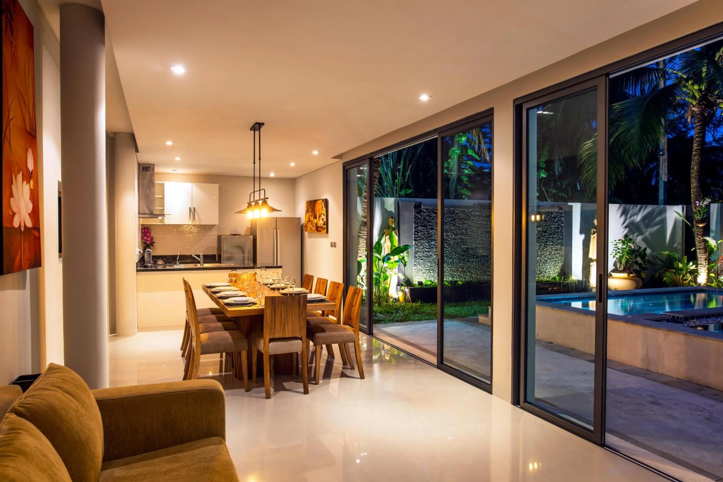 Kitchen or kitchenette in Amazing 5br, Seaview private PoolVilla by Intira Villas