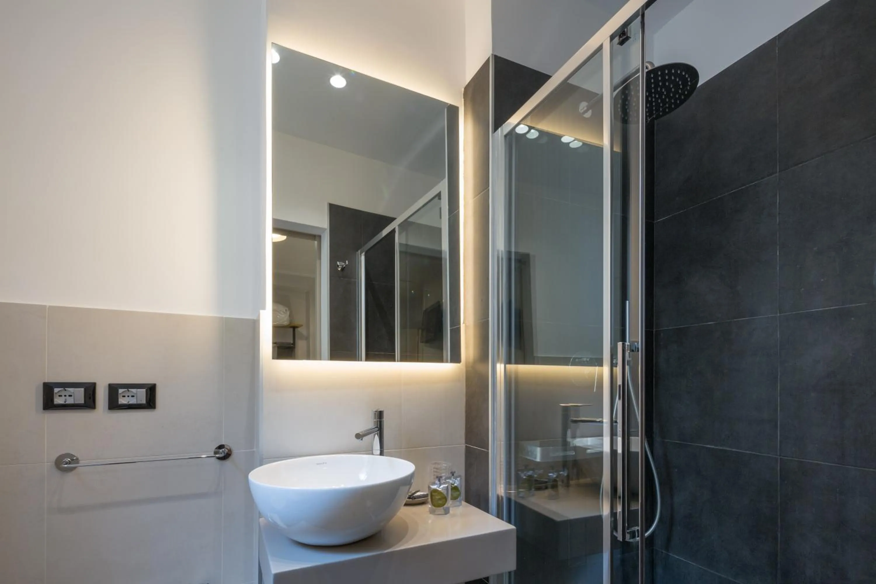 Bathroom in Hotel Doria