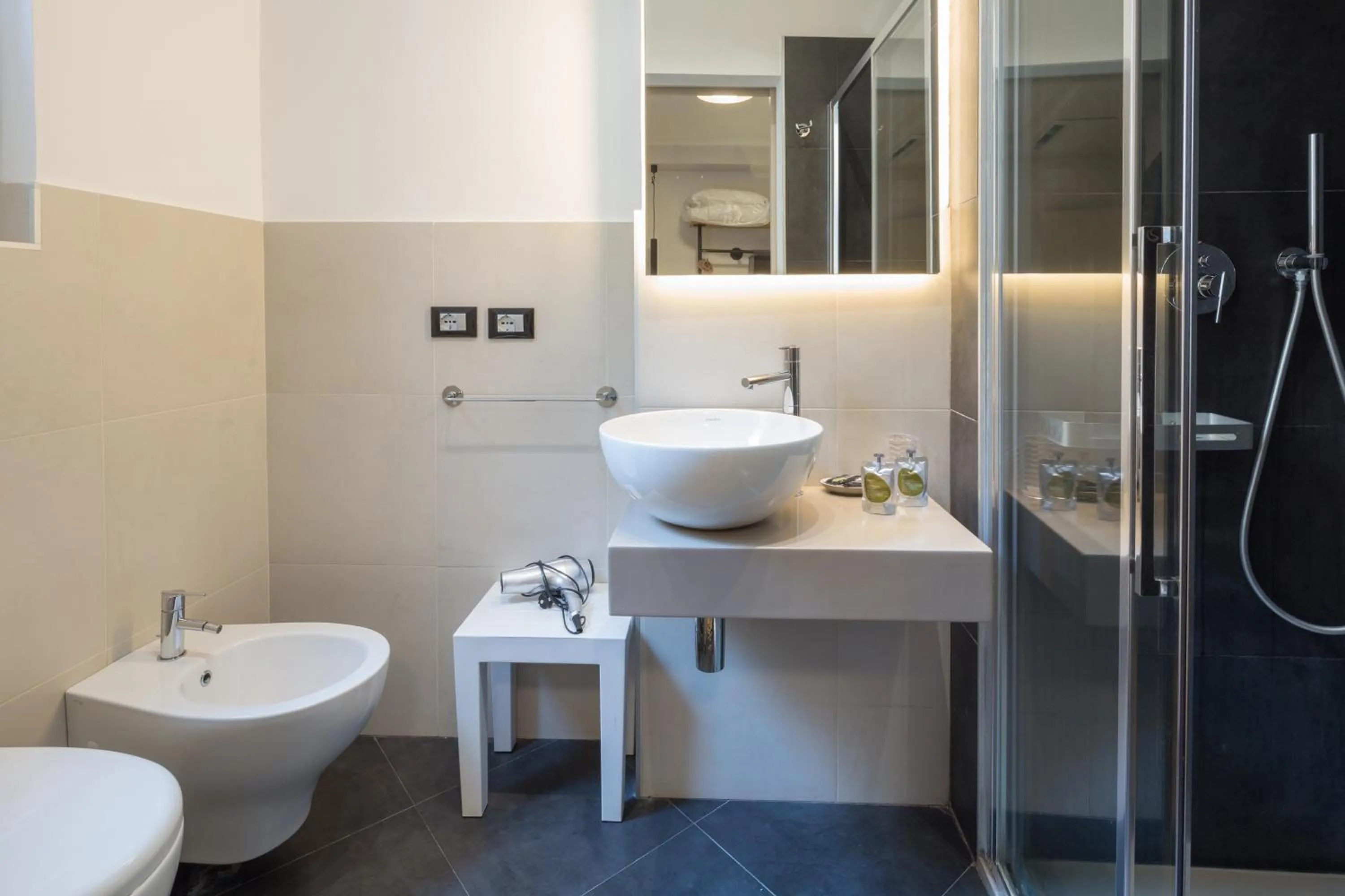 Bathroom in Hotel Doria