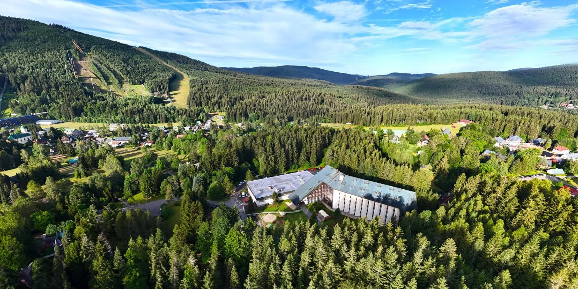 Property building in Wellness Hotel Svornost