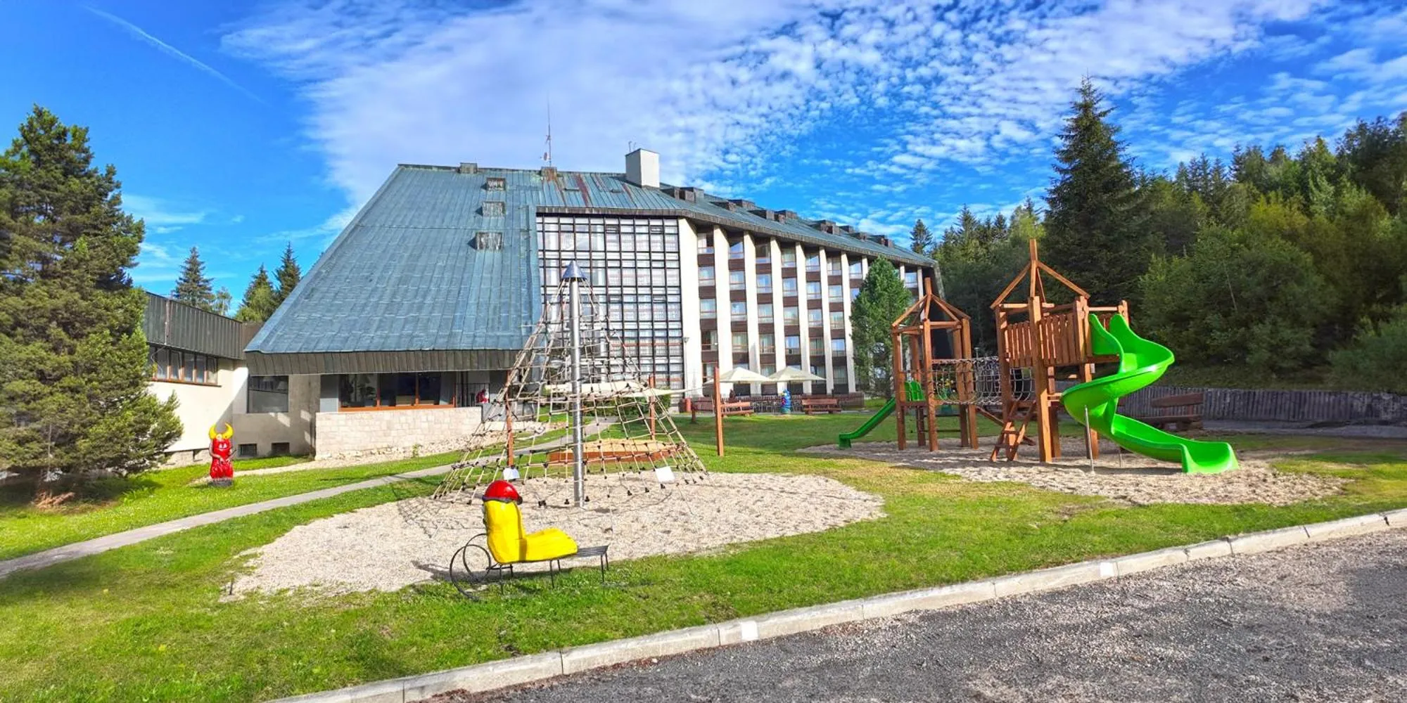 Children play ground in Wellness Hotel Svornost